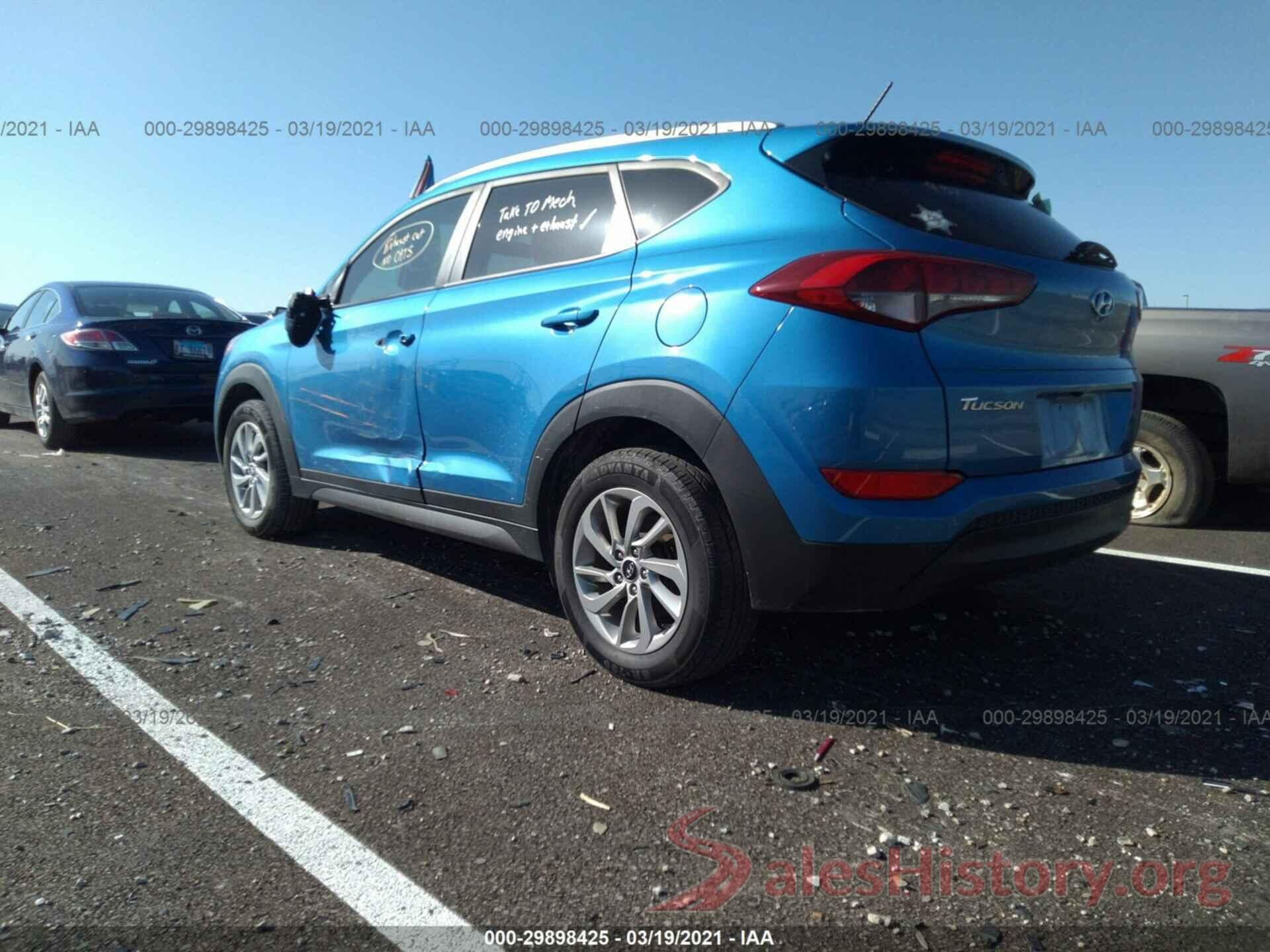 KM8J33A46GU207361 2016 HYUNDAI TUCSON