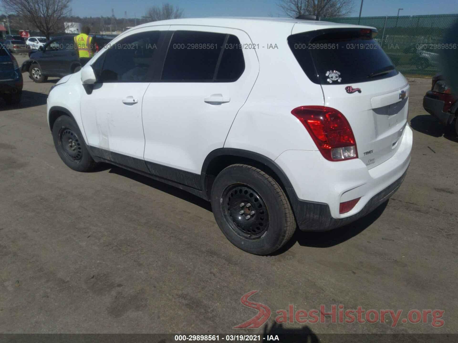 3GNCJKSB6HL284342 2017 CHEVROLET TRAX