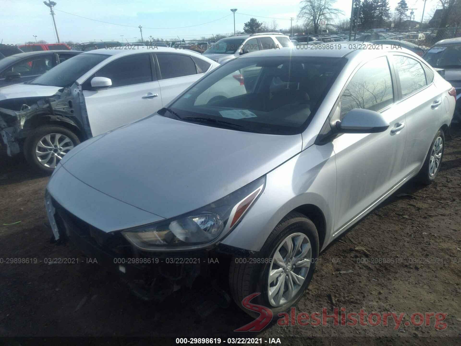 3KPC24A3XJE004900 2018 HYUNDAI ACCENT