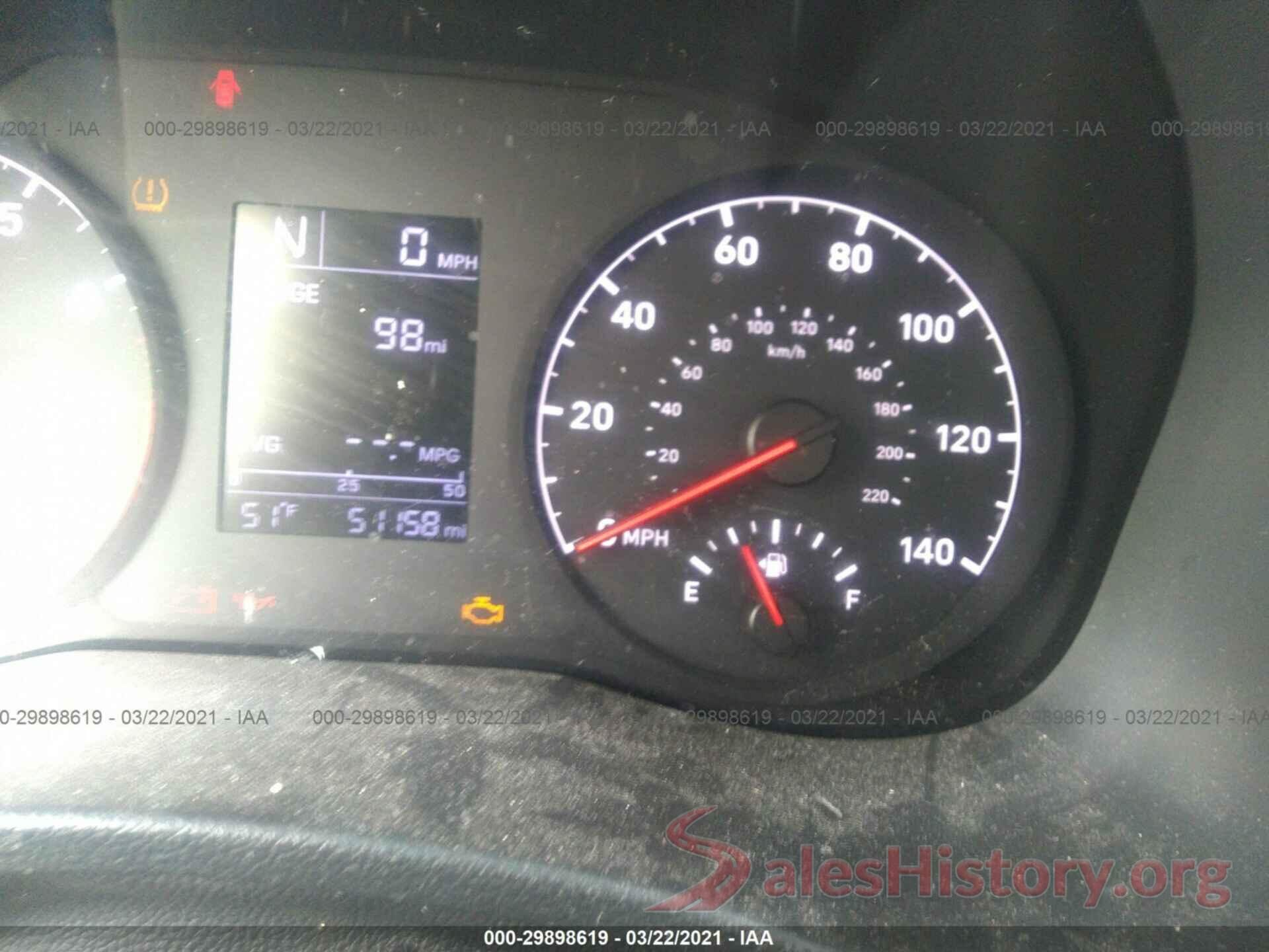 3KPC24A3XJE004900 2018 HYUNDAI ACCENT