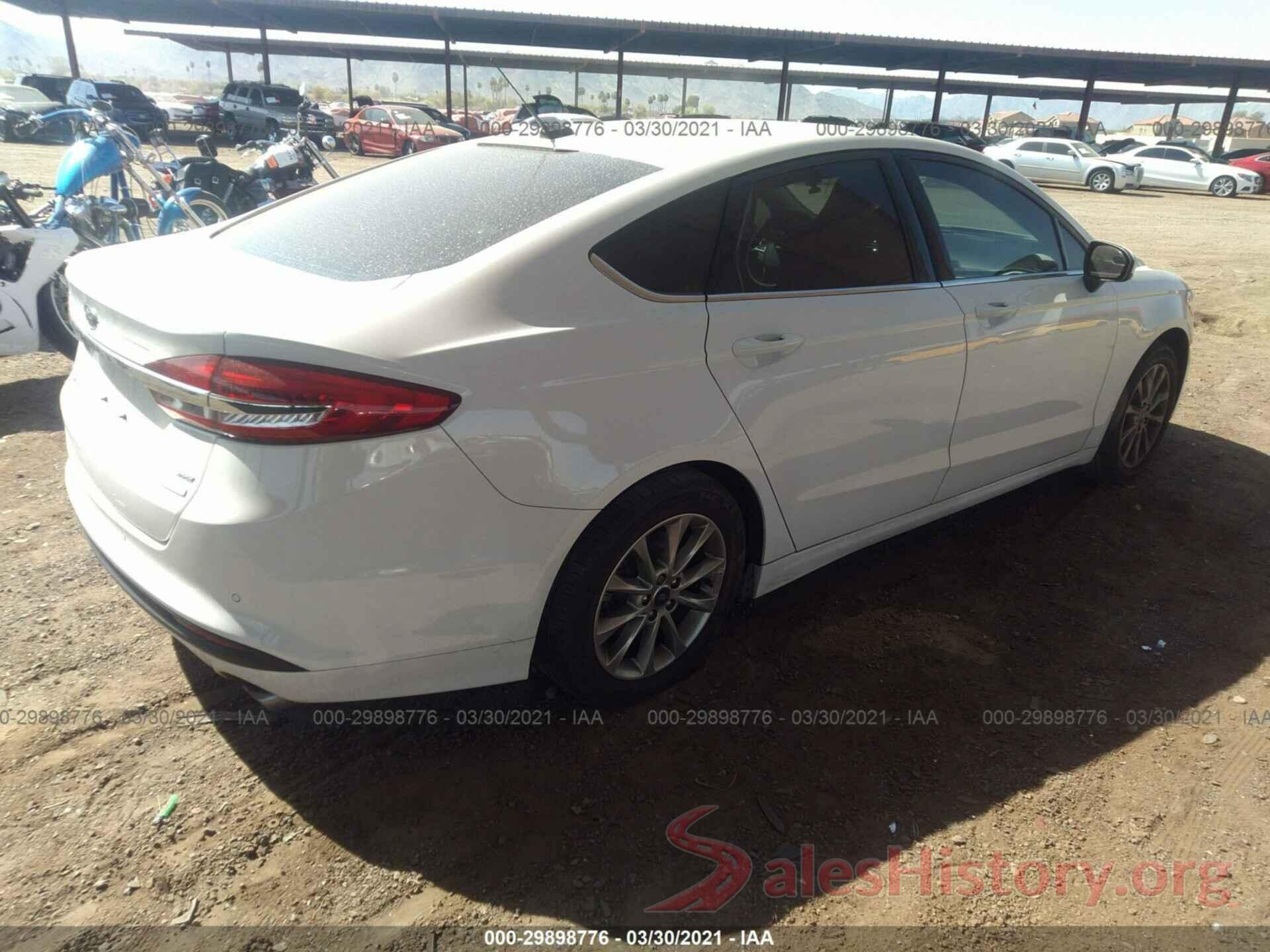 3FA6P0HD4HR413909 2017 FORD FUSION