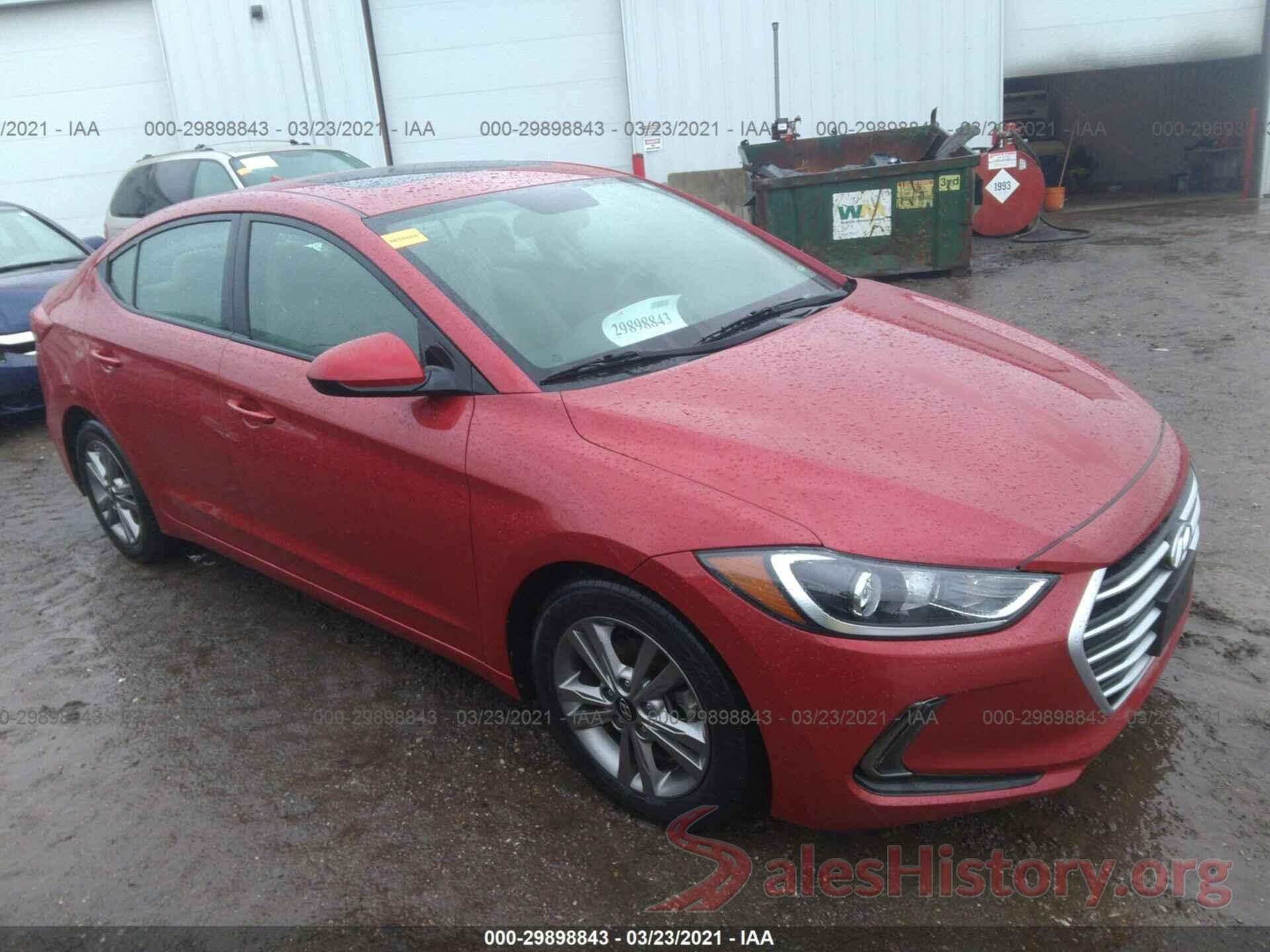 5NPD84LF1HH177141 2017 HYUNDAI ELANTRA