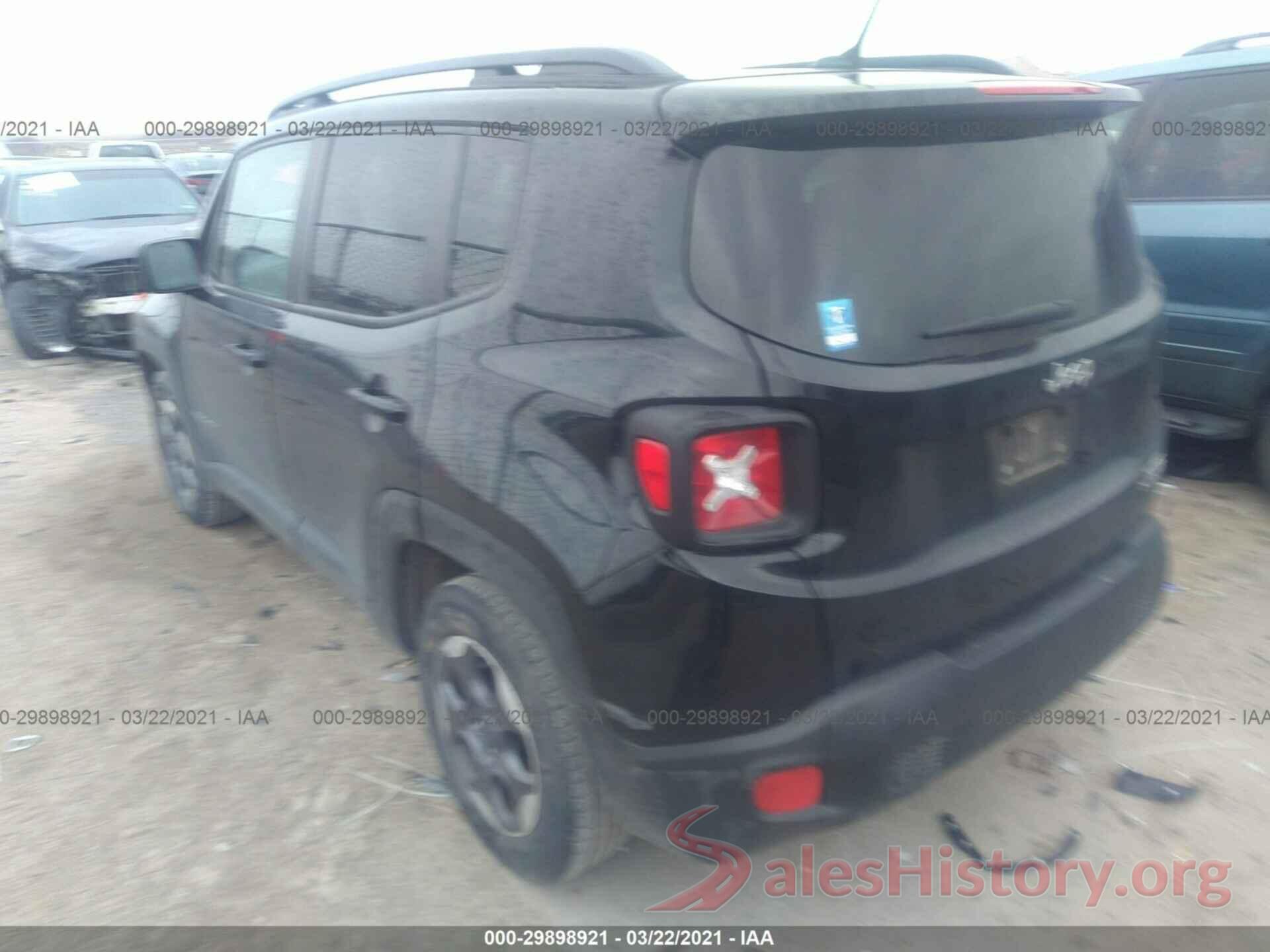 ZACCJAAT0GPD42643 2016 JEEP RENEGADE