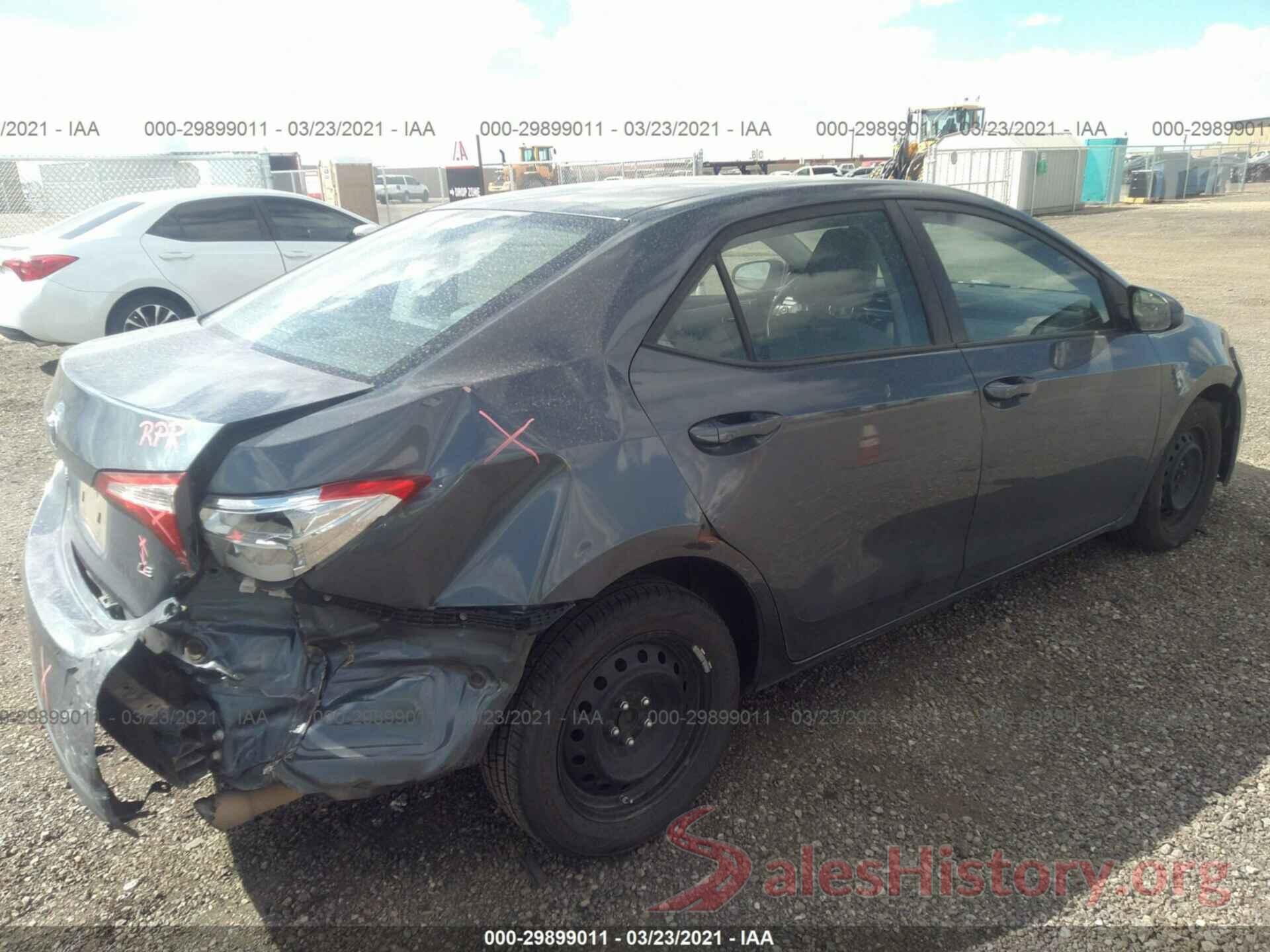 5YFBURHE4GP492842 2016 TOYOTA COROLLA