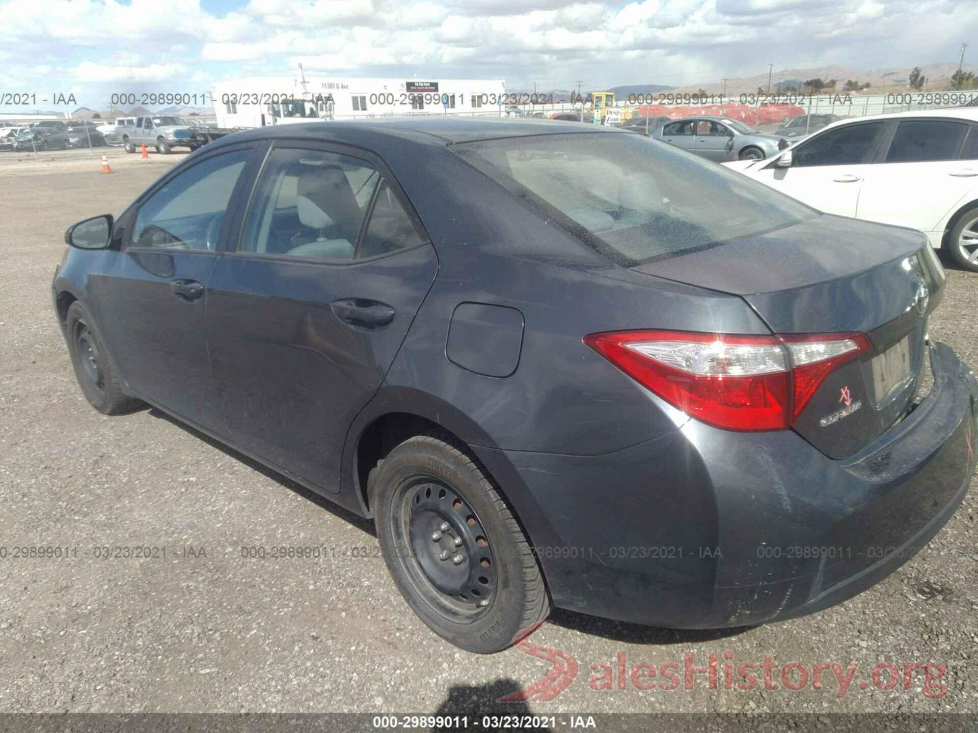 5YFBURHE4GP492842 2016 TOYOTA COROLLA