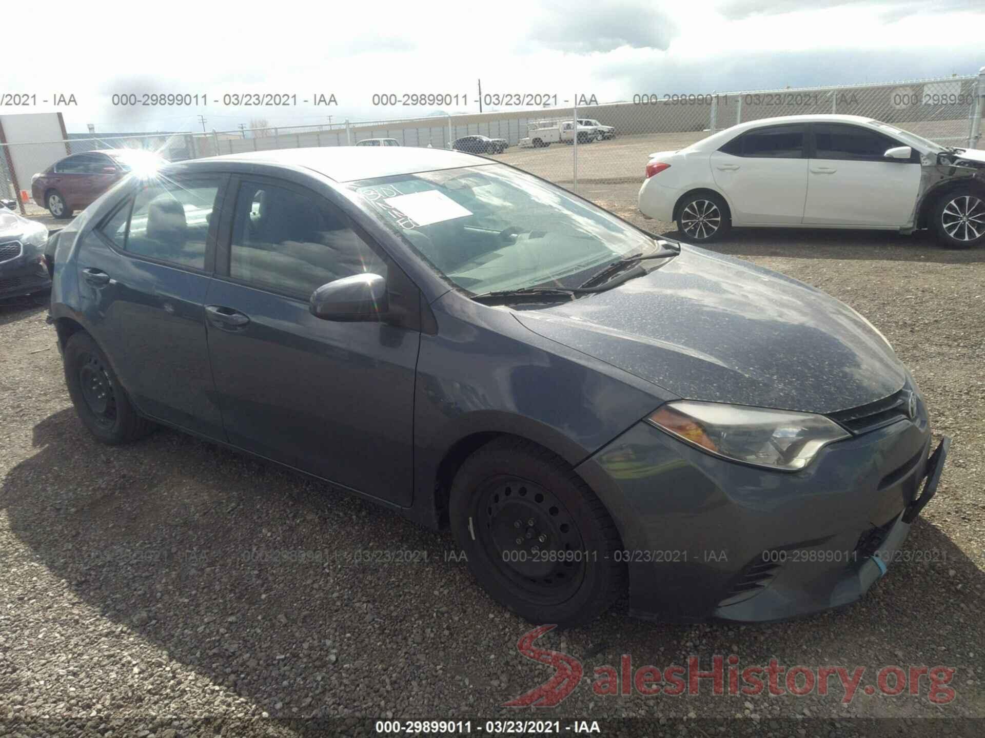 5YFBURHE4GP492842 2016 TOYOTA COROLLA