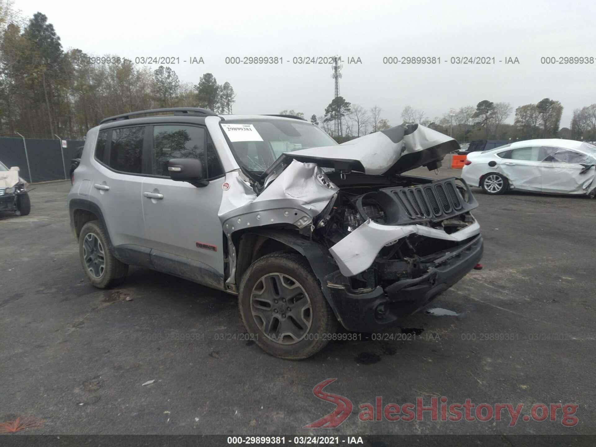 ZACCJBCT5GPD65497 2016 JEEP RENEGADE