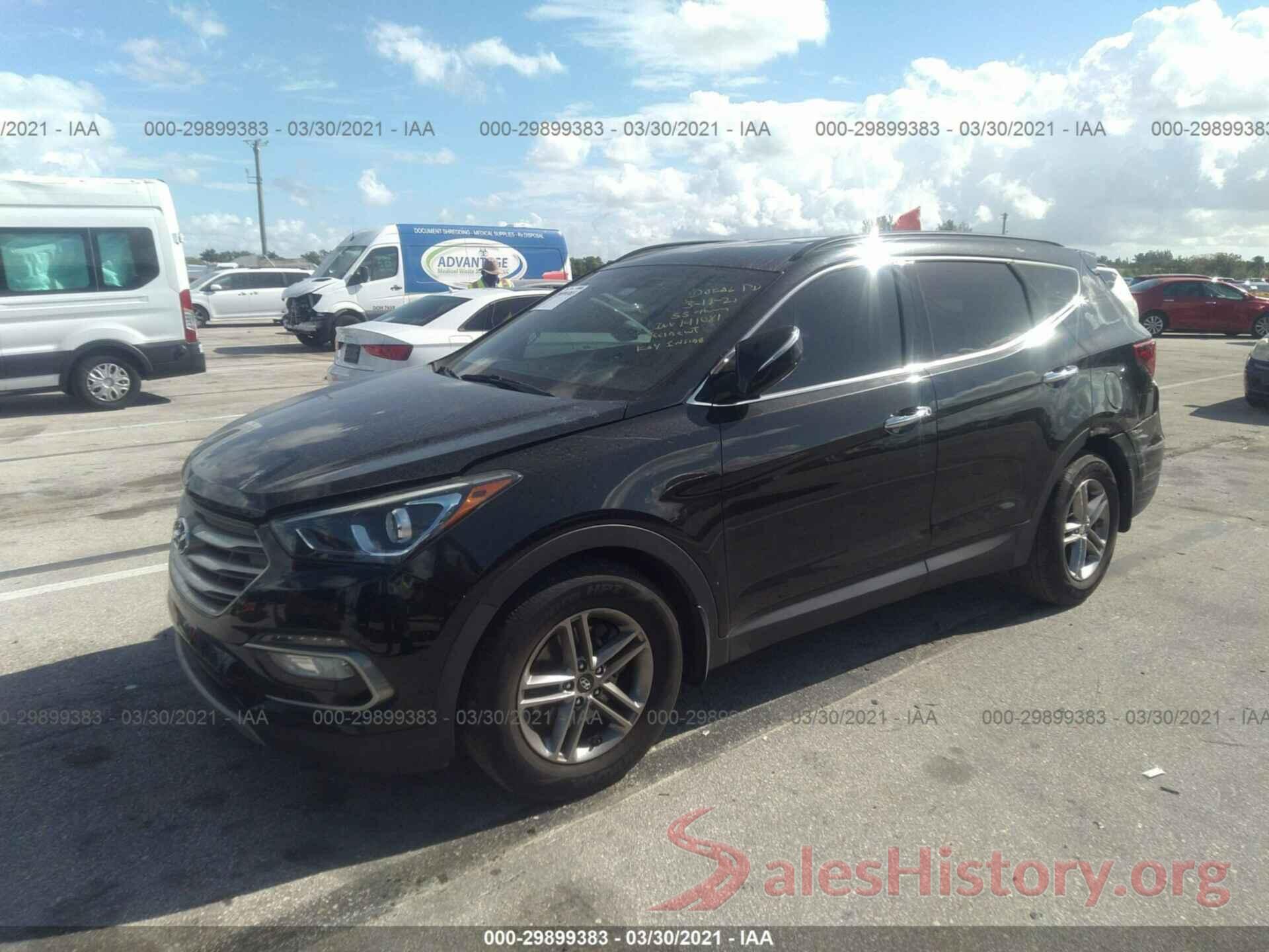 5NMZU3LB7HH014760 2017 HYUNDAI SANTA FE SPORT