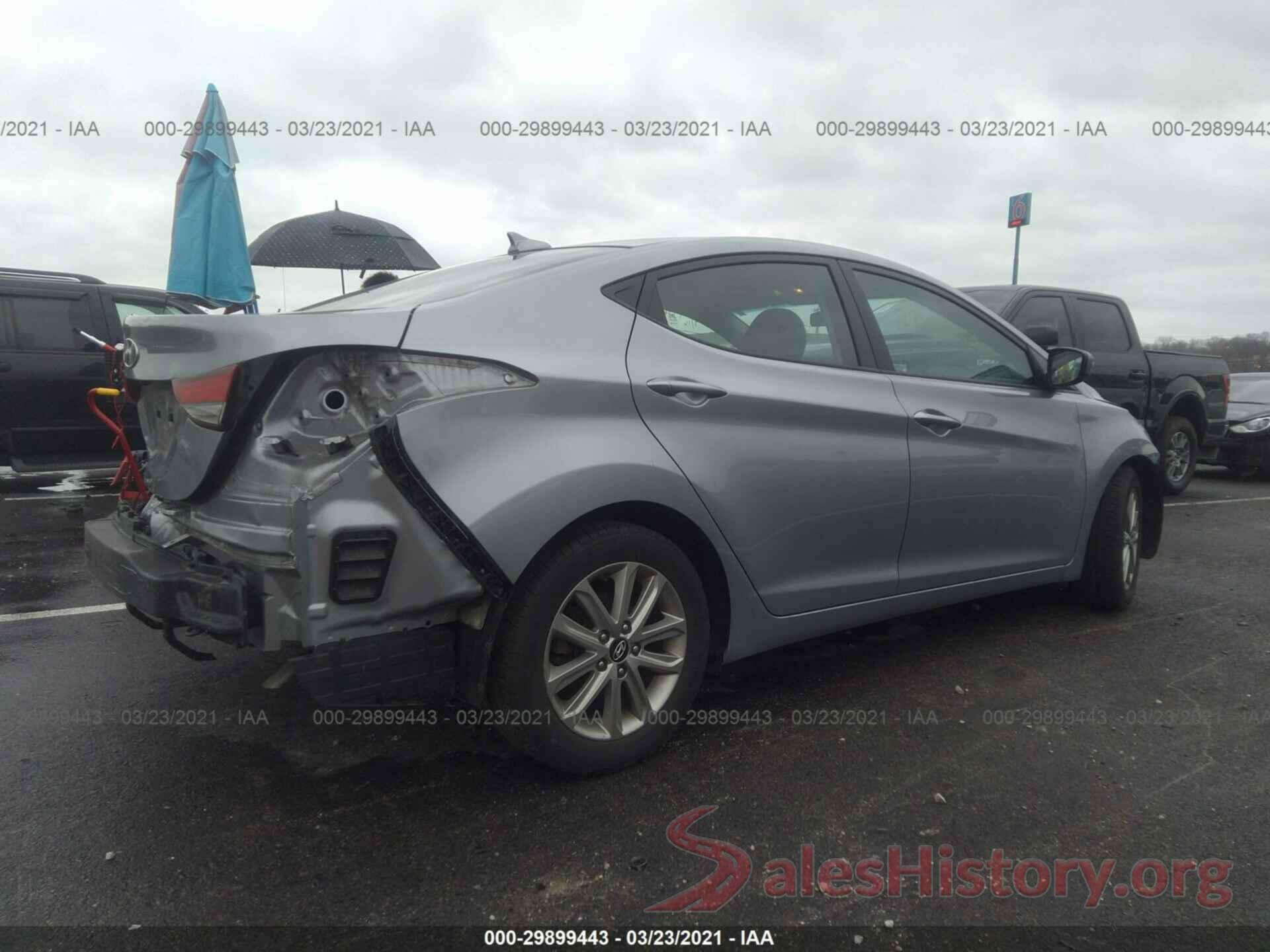 5NPDH4AE3GH656928 2016 HYUNDAI ELANTRA