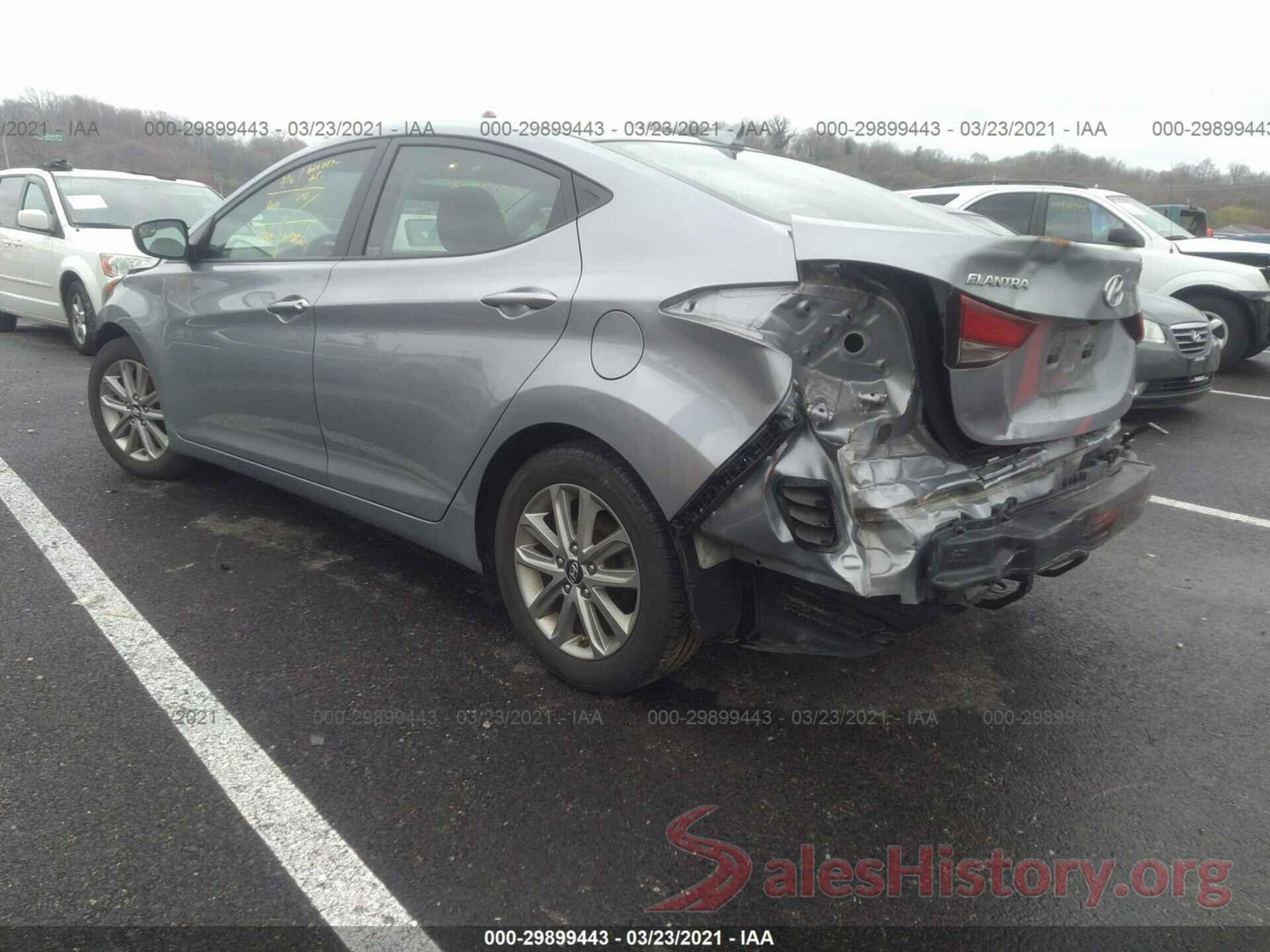 5NPDH4AE3GH656928 2016 HYUNDAI ELANTRA