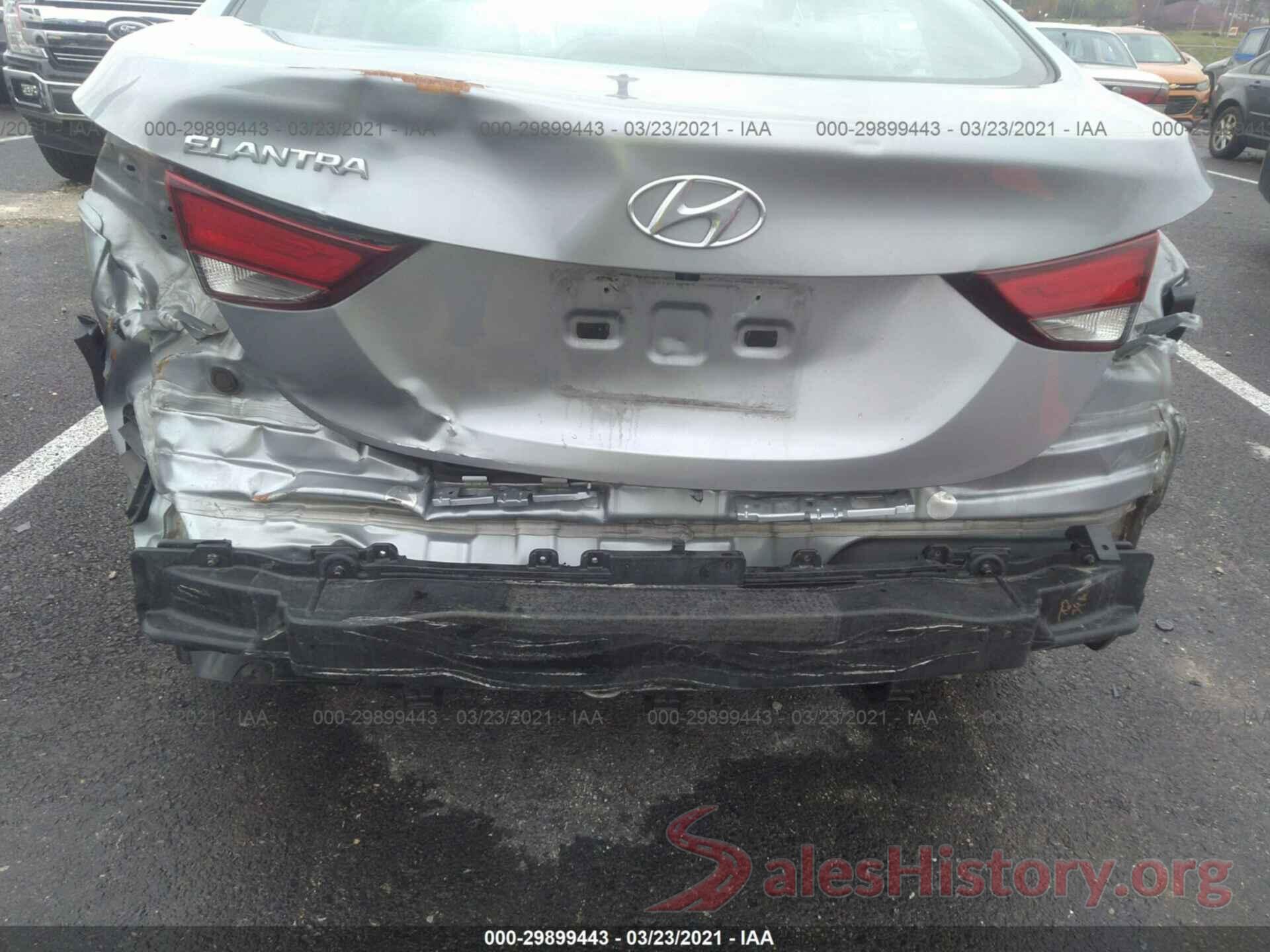 5NPDH4AE3GH656928 2016 HYUNDAI ELANTRA