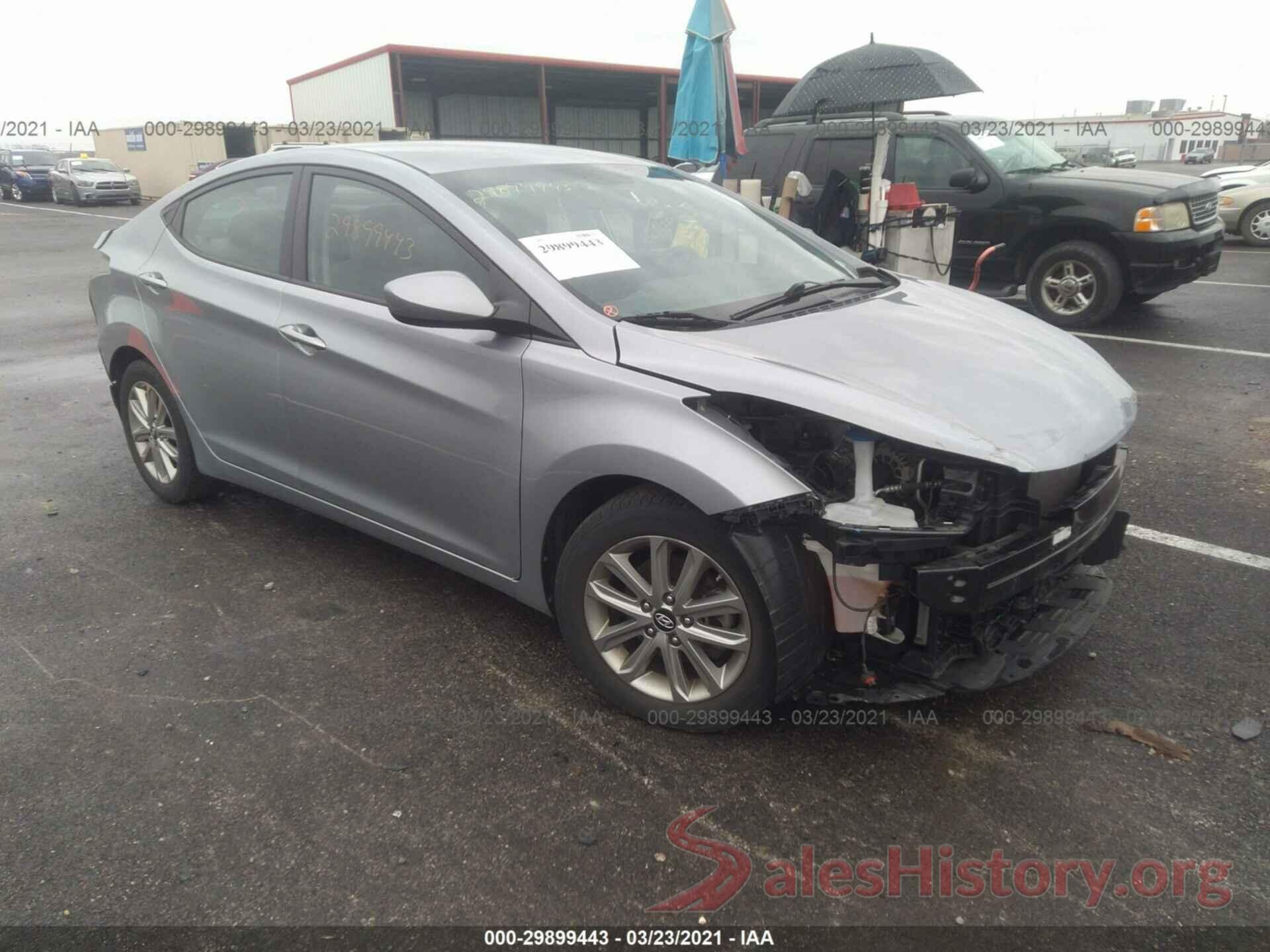 5NPDH4AE3GH656928 2016 HYUNDAI ELANTRA