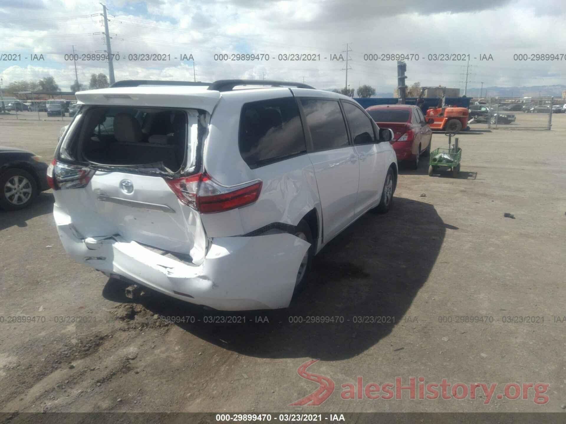 5TDZK3DC6GS692523 2016 TOYOTA SIENNA