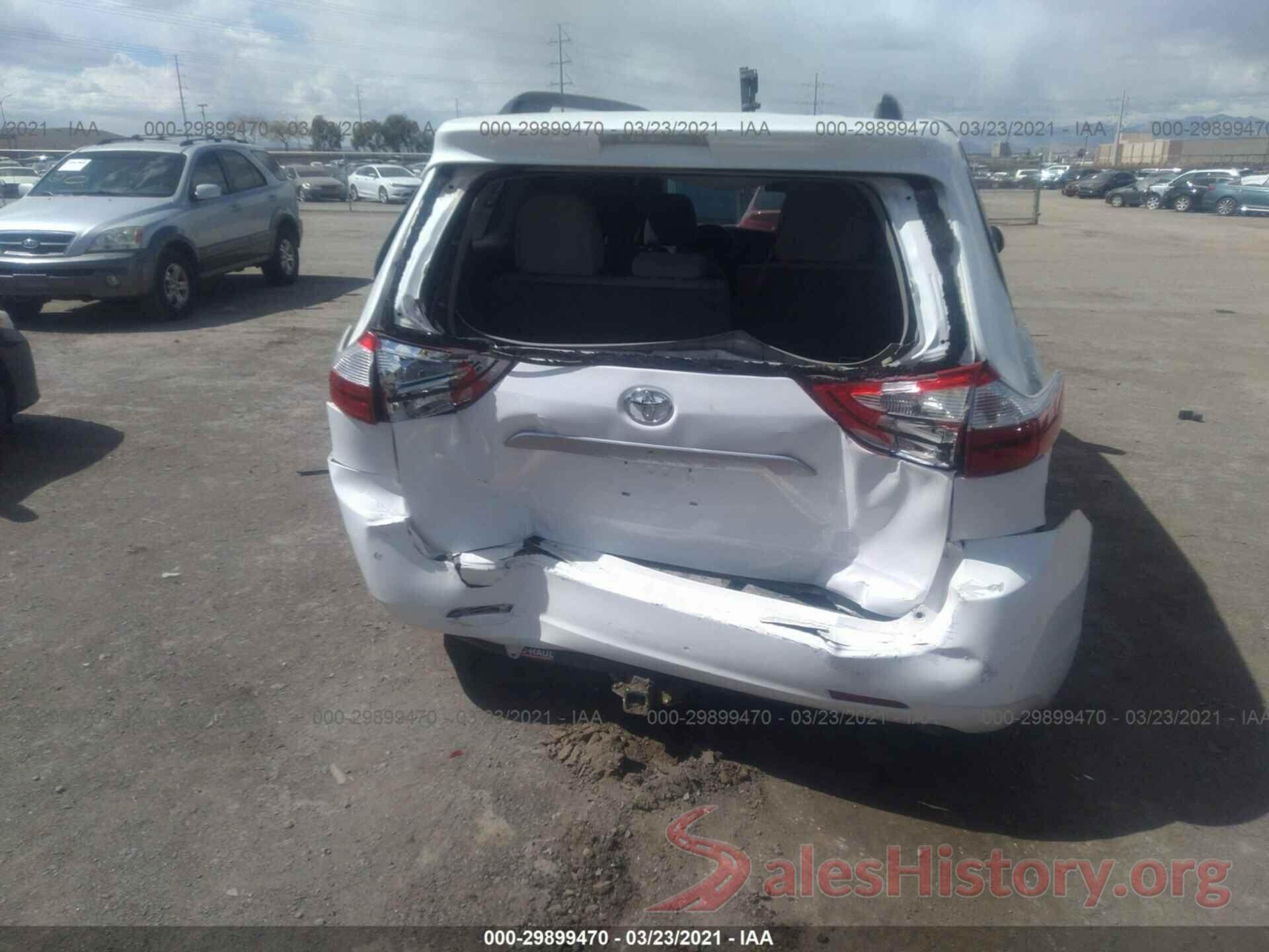 5TDZK3DC6GS692523 2016 TOYOTA SIENNA