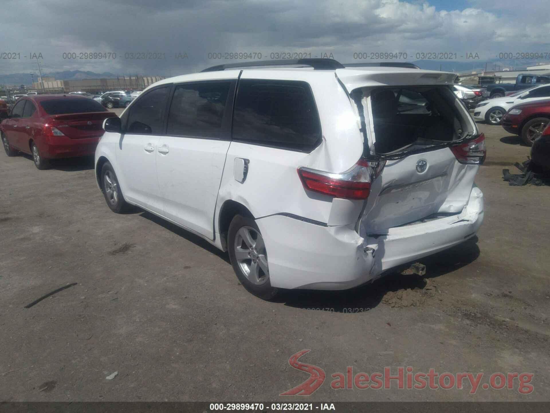 5TDZK3DC6GS692523 2016 TOYOTA SIENNA