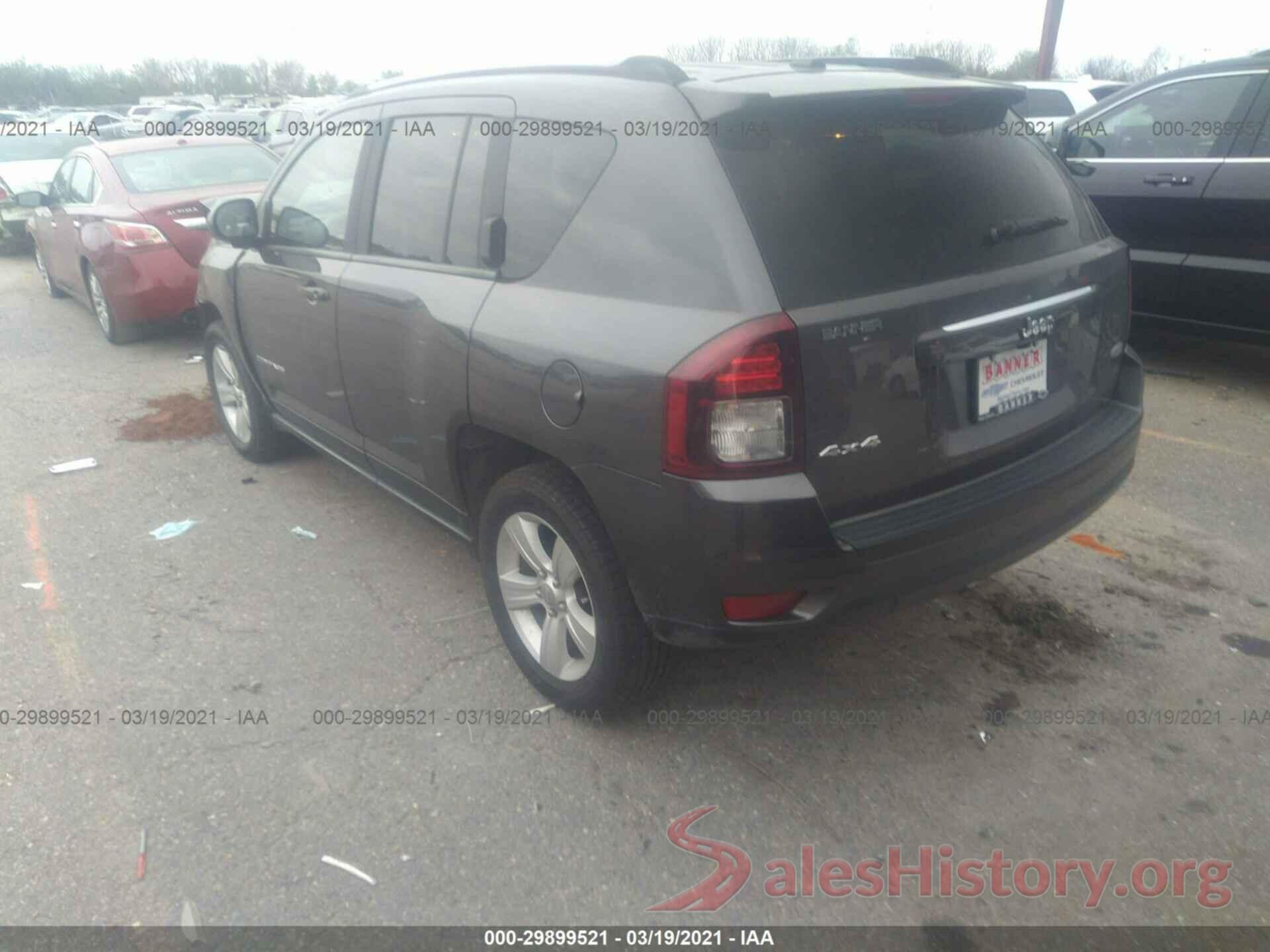 1C4NJDEBXGD758029 2016 JEEP COMPASS