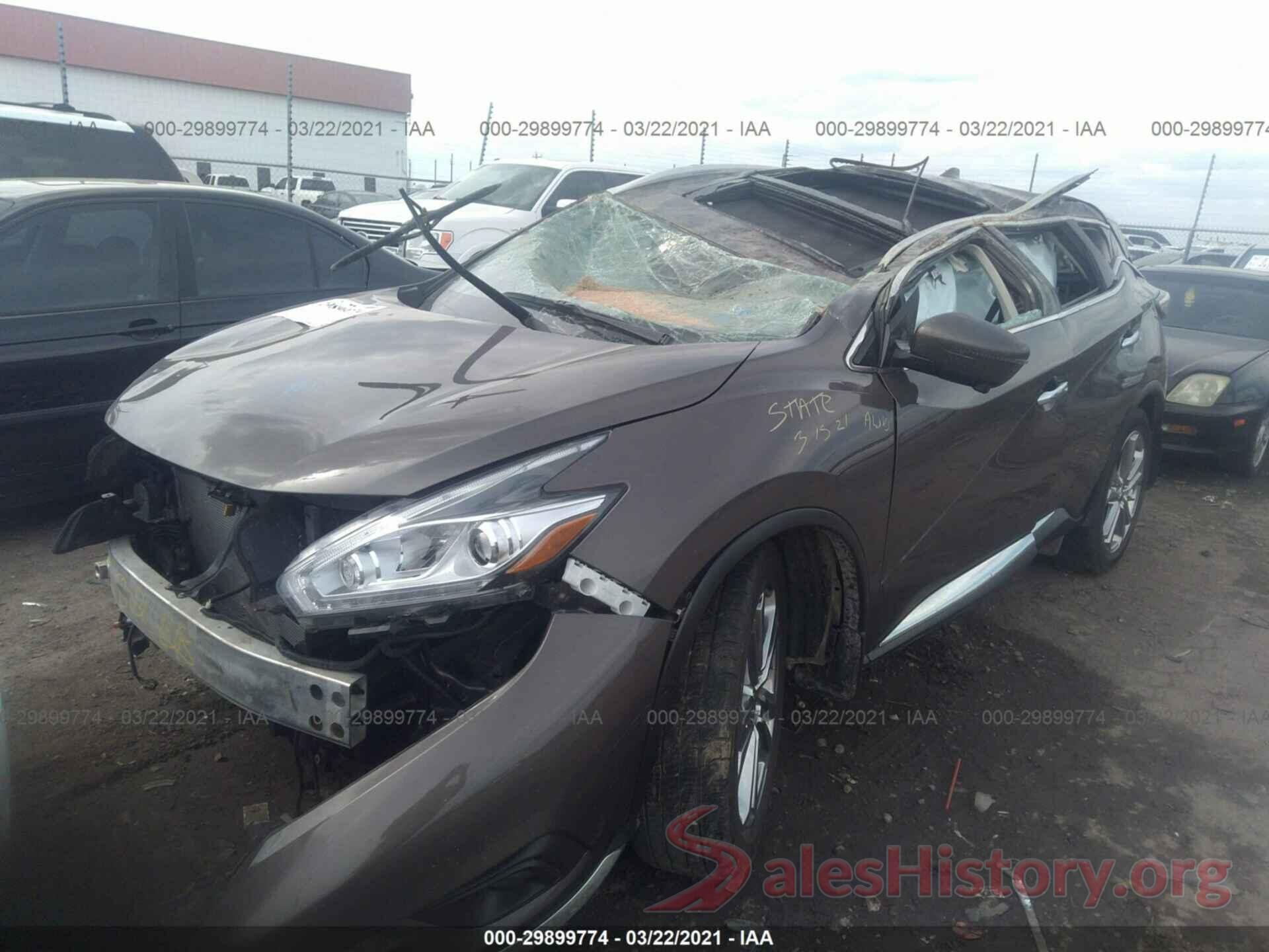 5N1AZ2MH3JN182587 2018 NISSAN MURANO