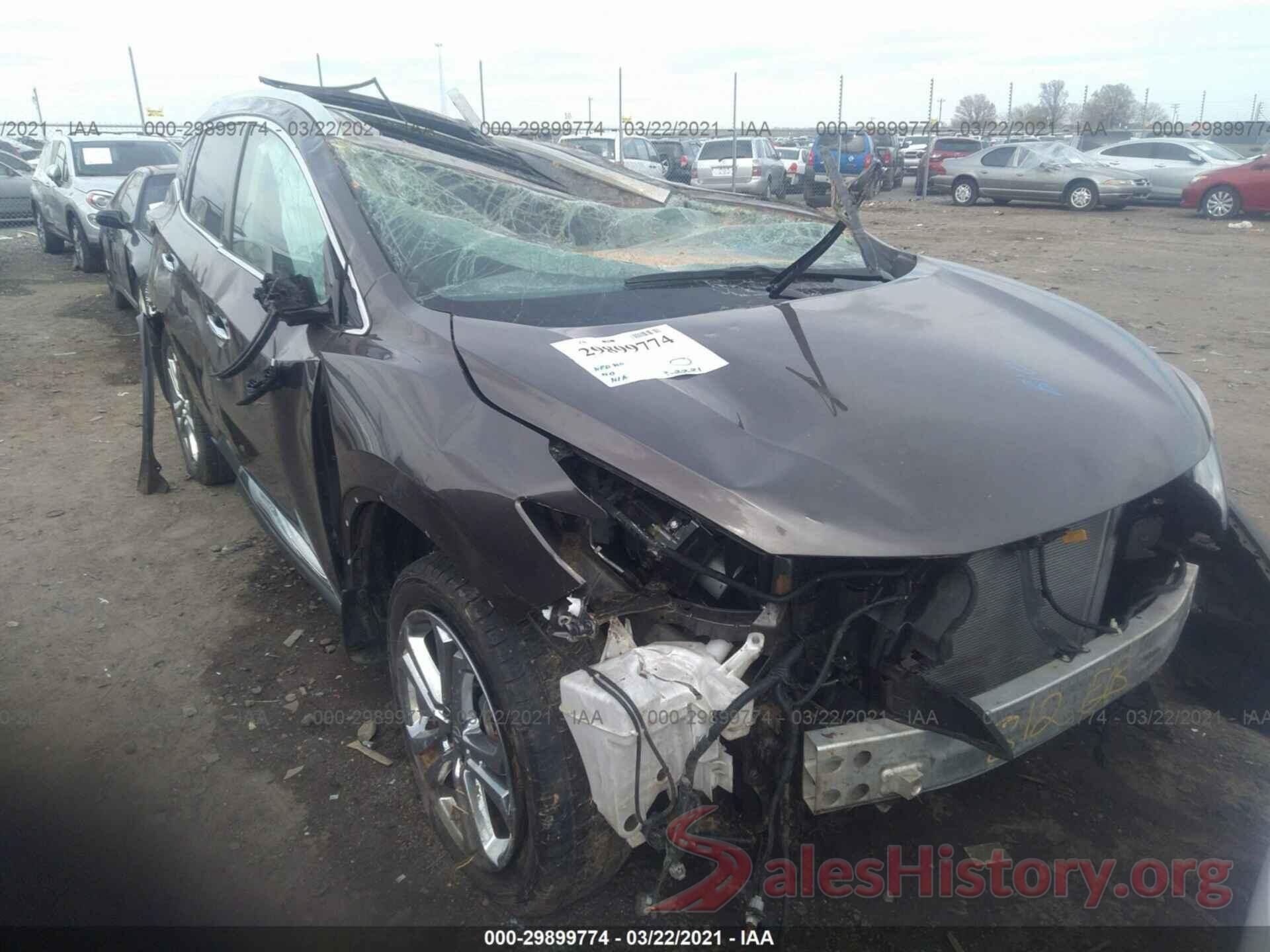 5N1AZ2MH3JN182587 2018 NISSAN MURANO