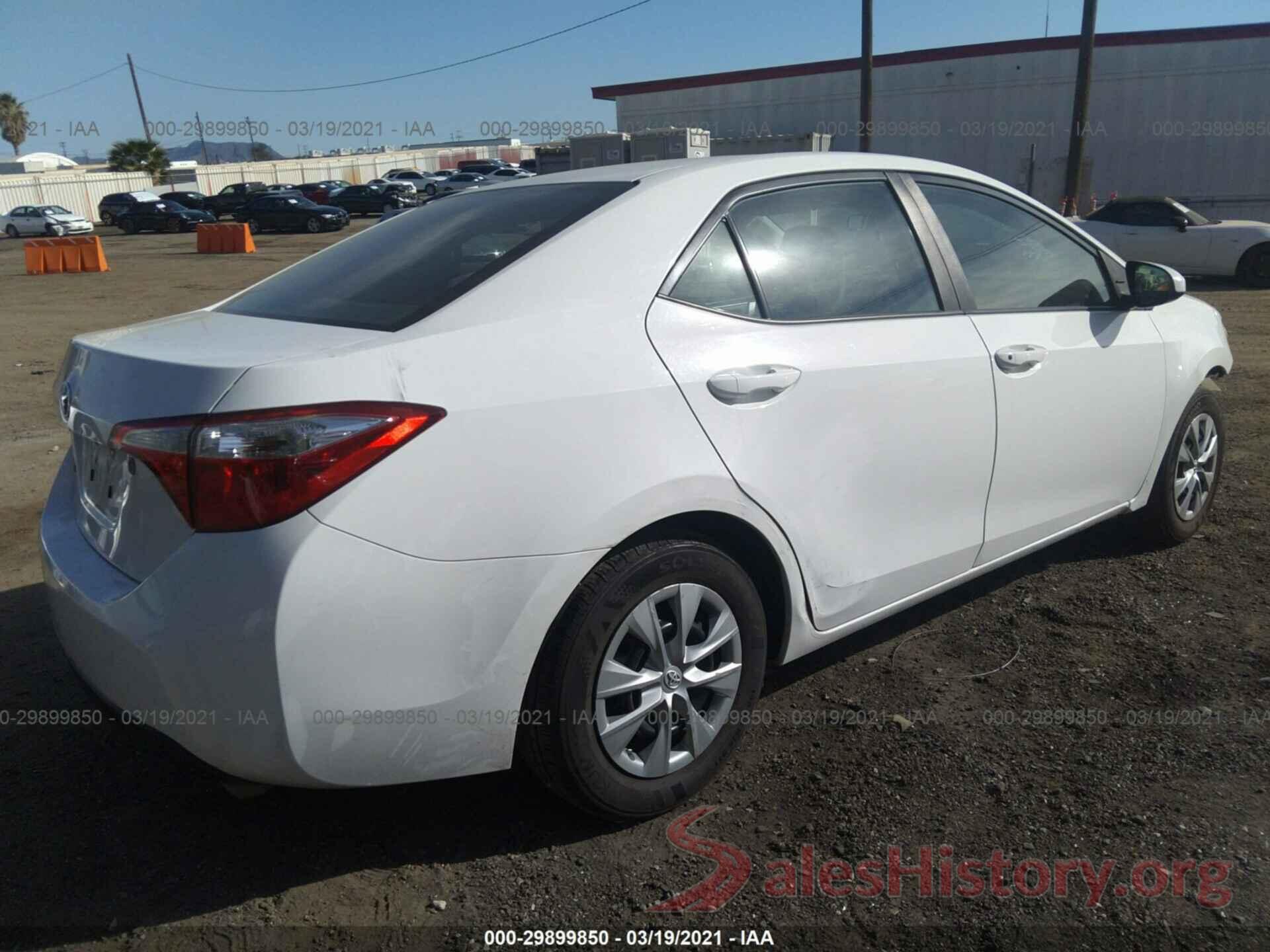 5YFBURHE5GP449188 2016 TOYOTA COROLLA