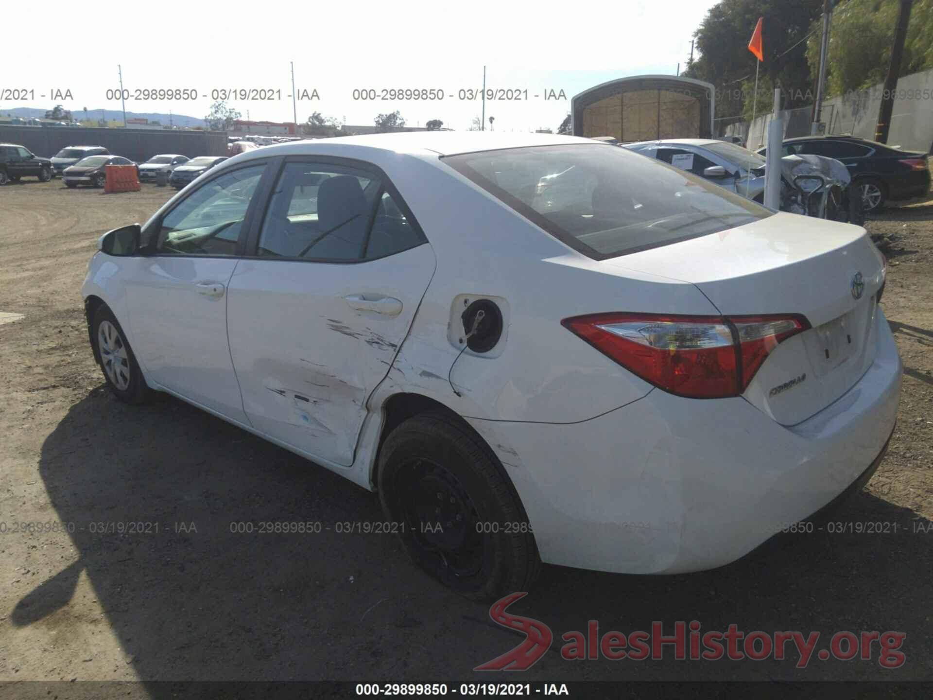 5YFBURHE5GP449188 2016 TOYOTA COROLLA