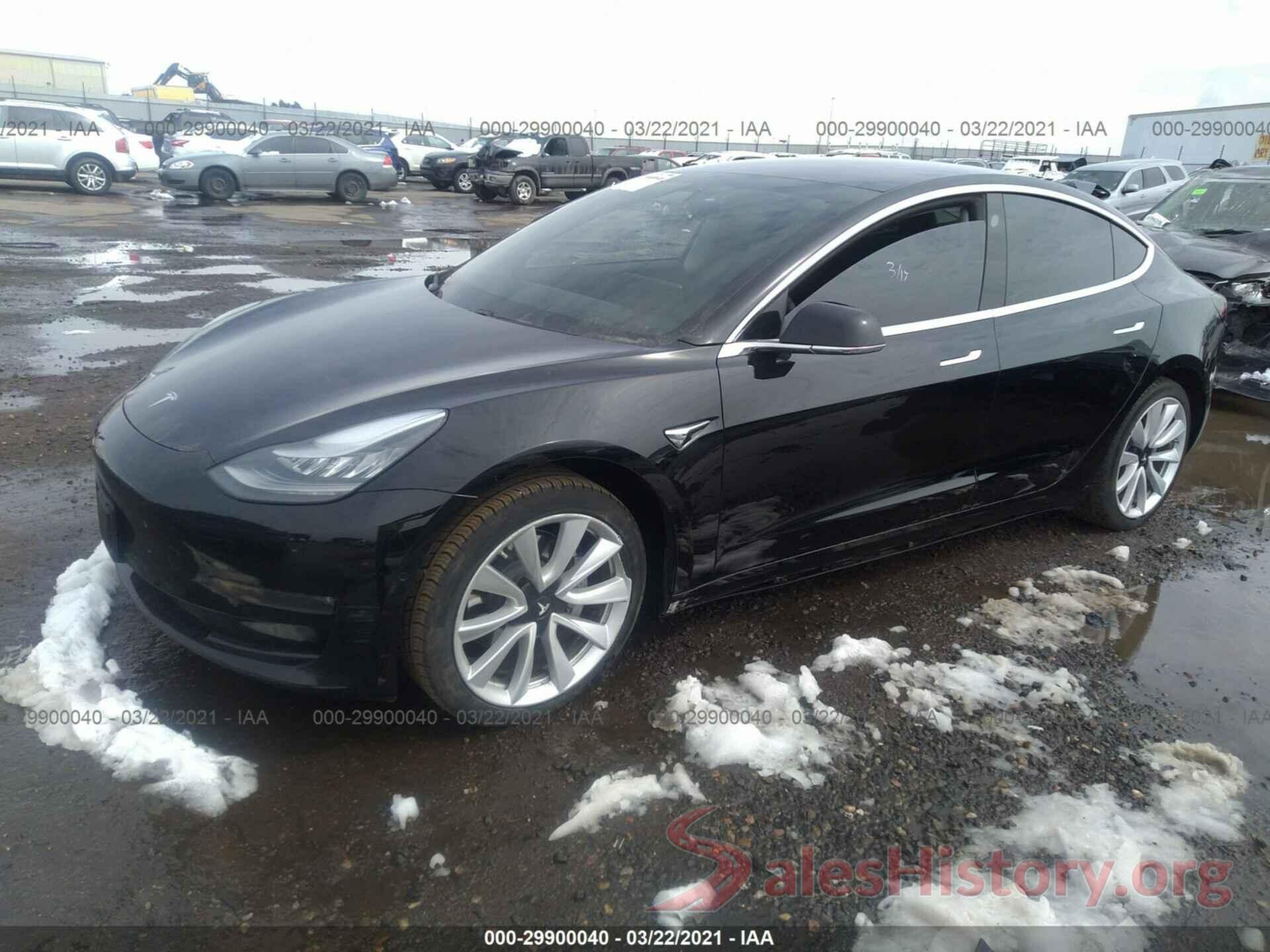 5YJ3E1EB2KF191939 2019 TESLA MODEL 3