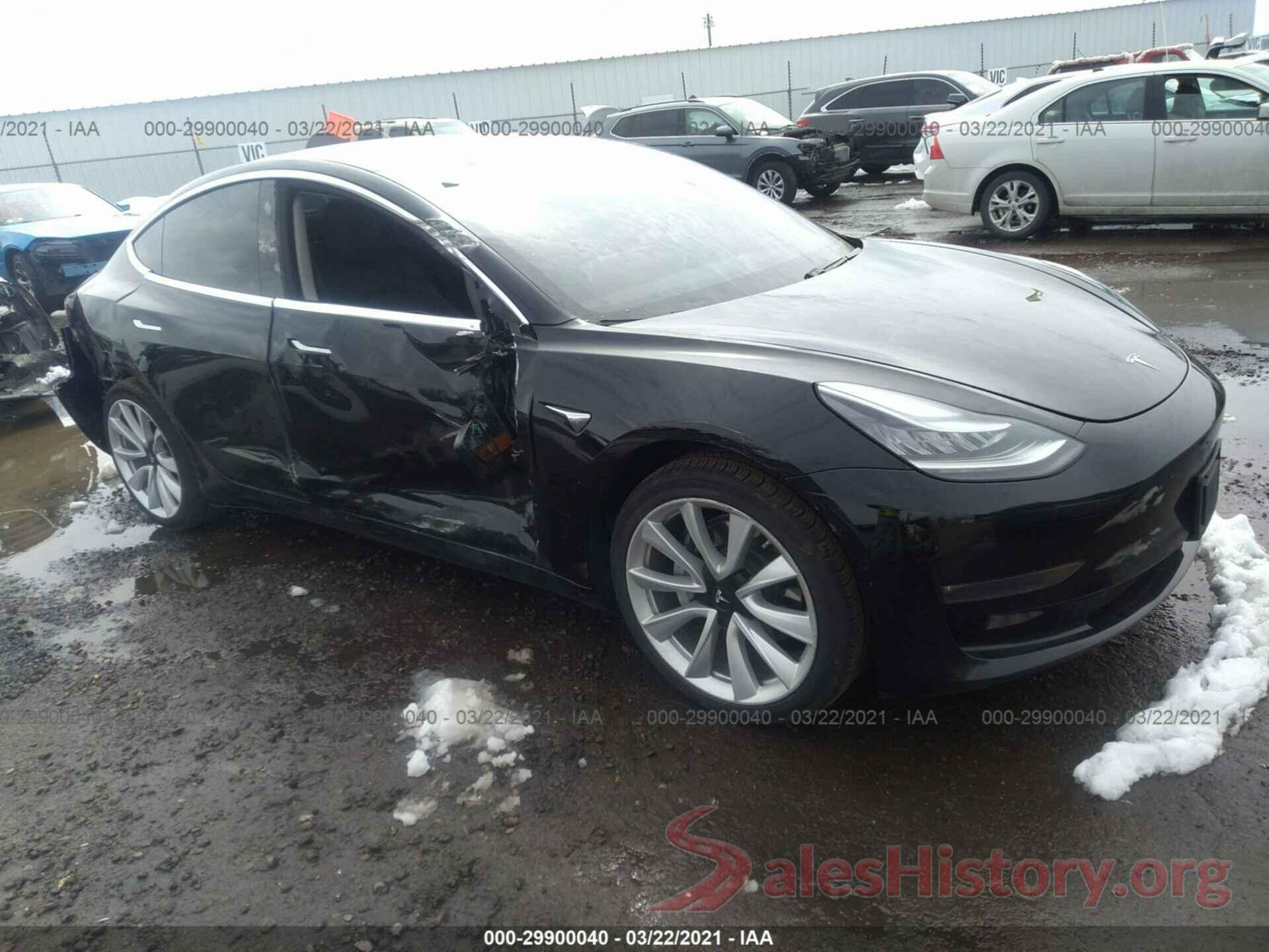 5YJ3E1EB2KF191939 2019 TESLA MODEL 3