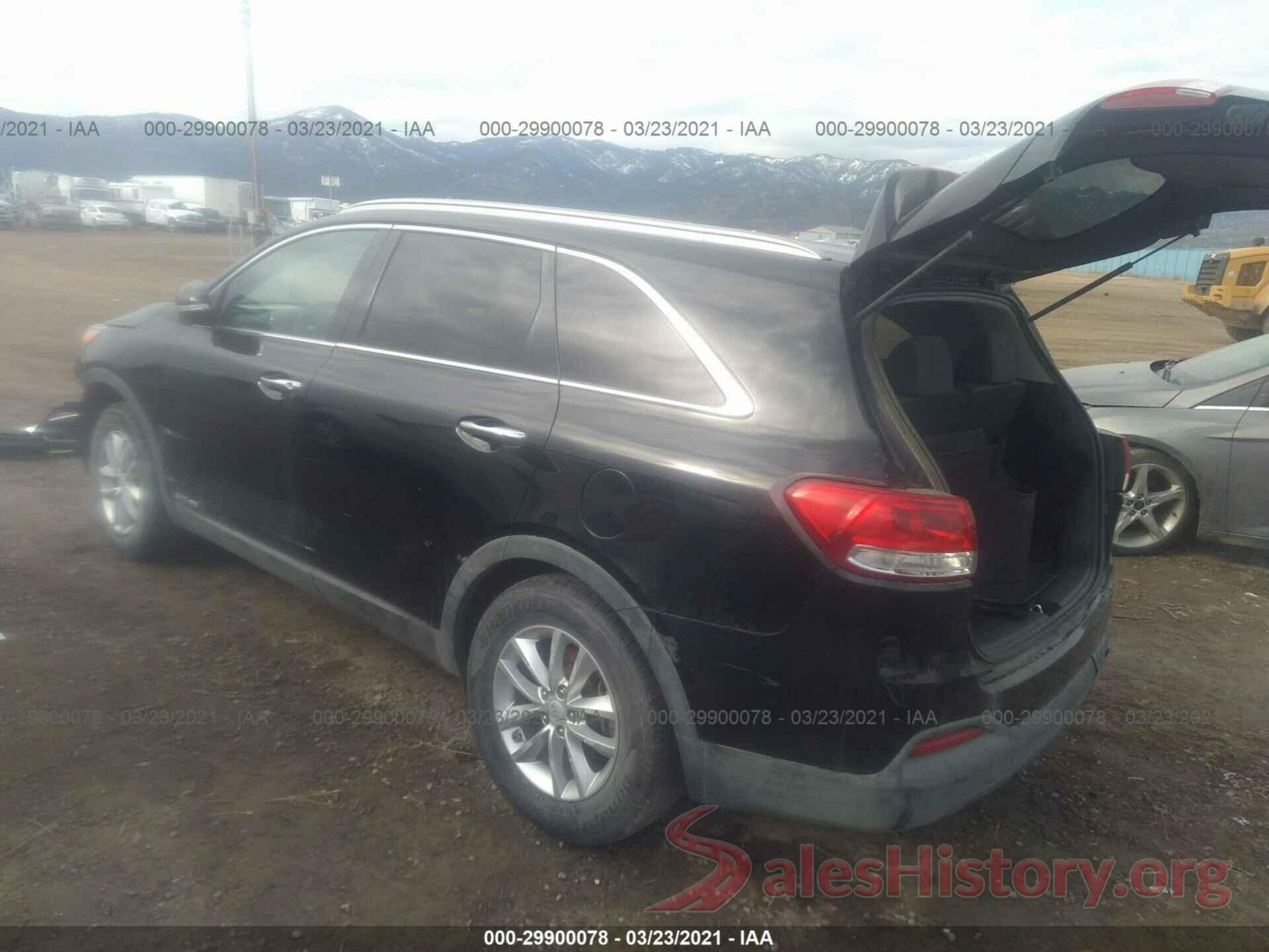 5XYPGDA50HG193722 2017 KIA SORENTO