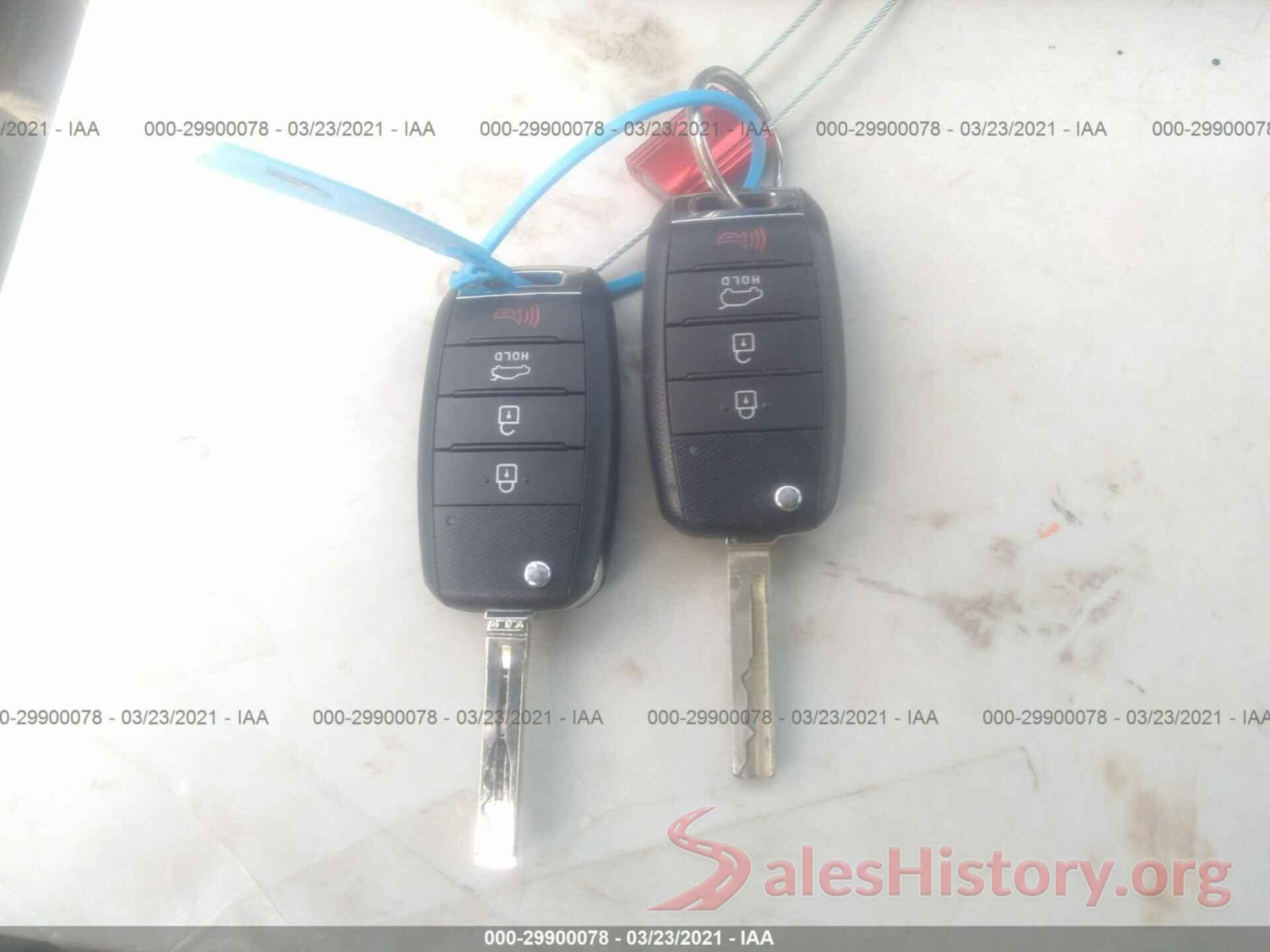 5XYPGDA50HG193722 2017 KIA SORENTO