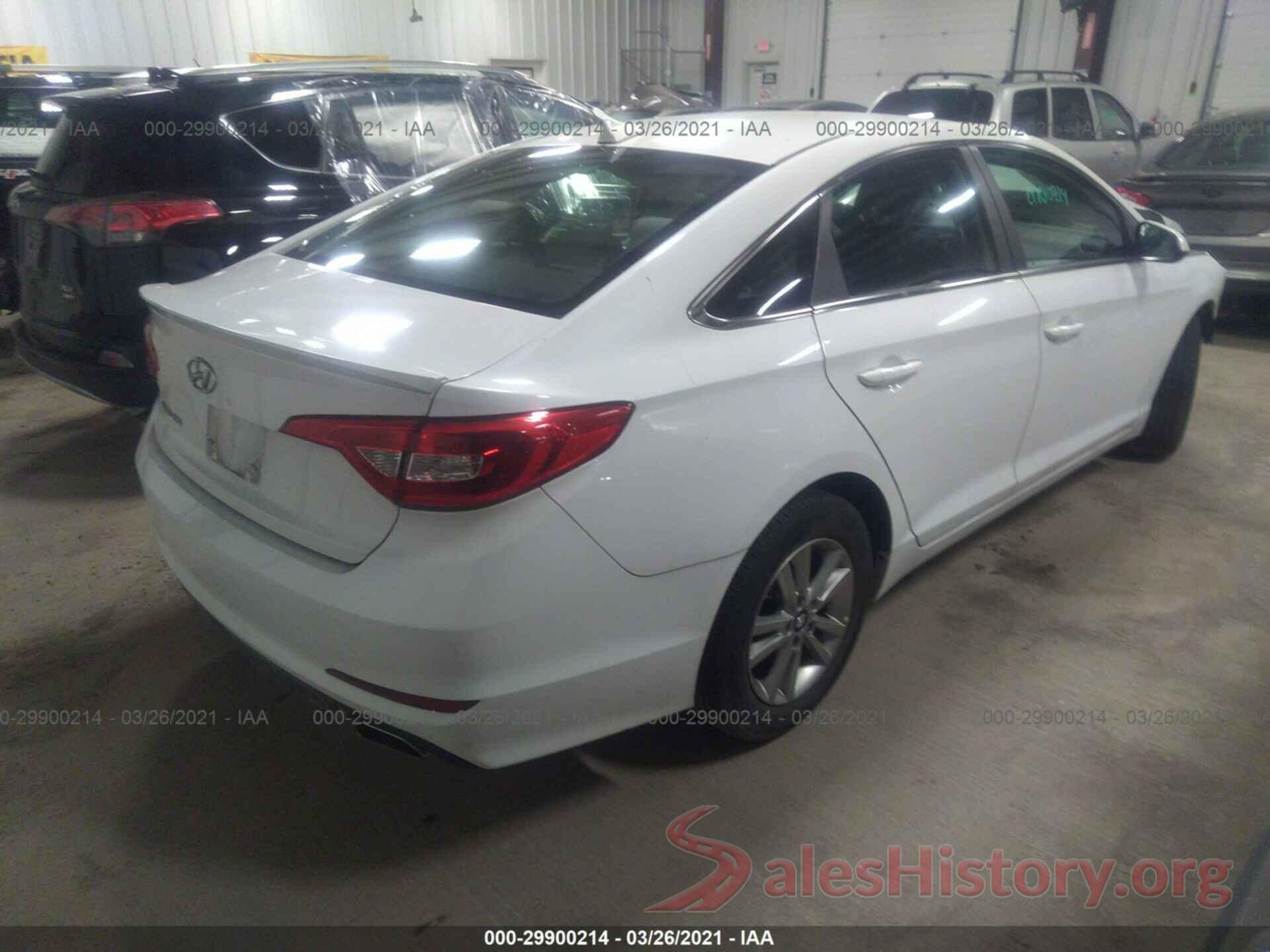 5NPE24AF3GH376070 2016 HYUNDAI SONATA