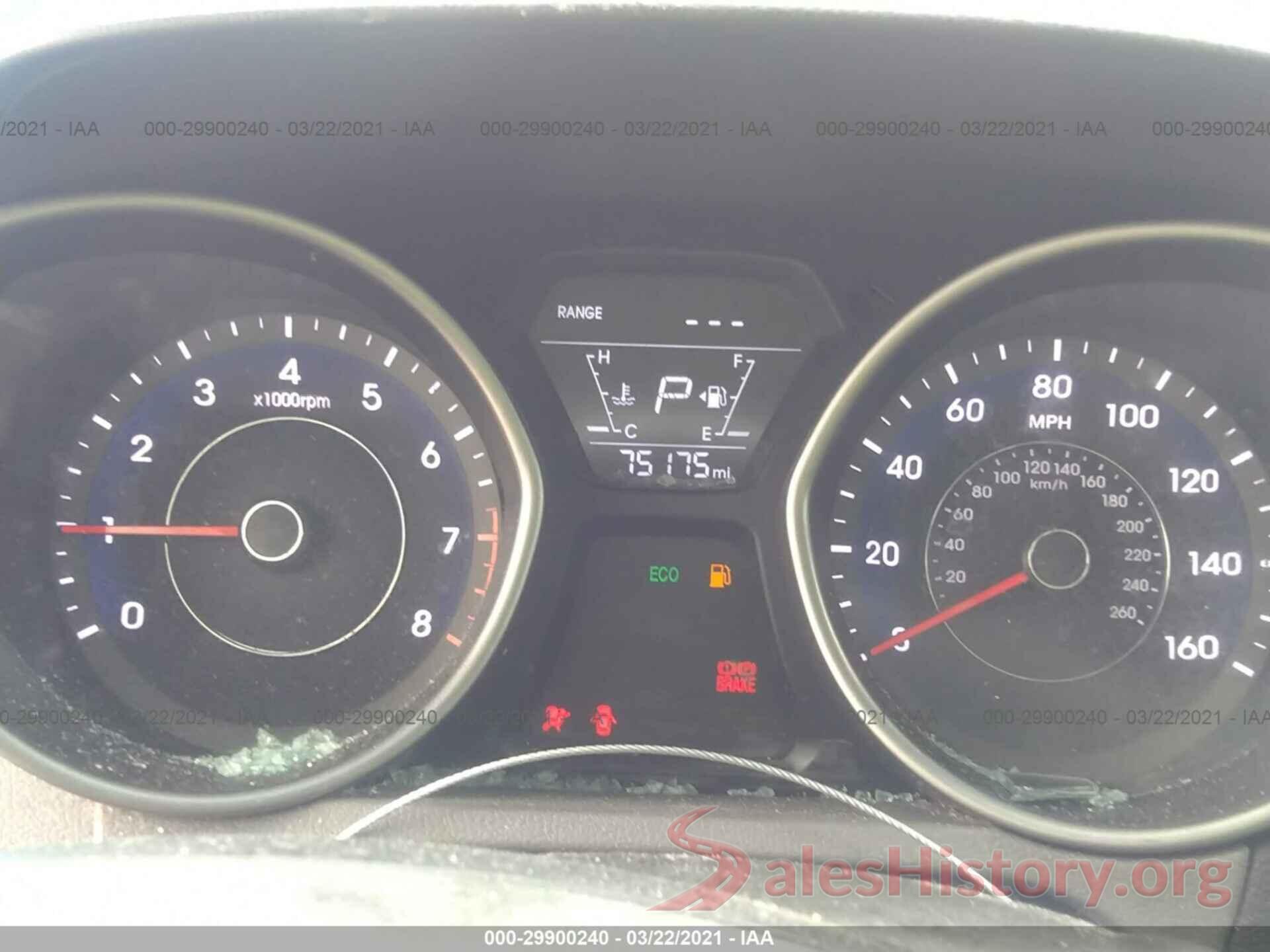 5NPDH4AE3GH662700 2016 HYUNDAI ELANTRA