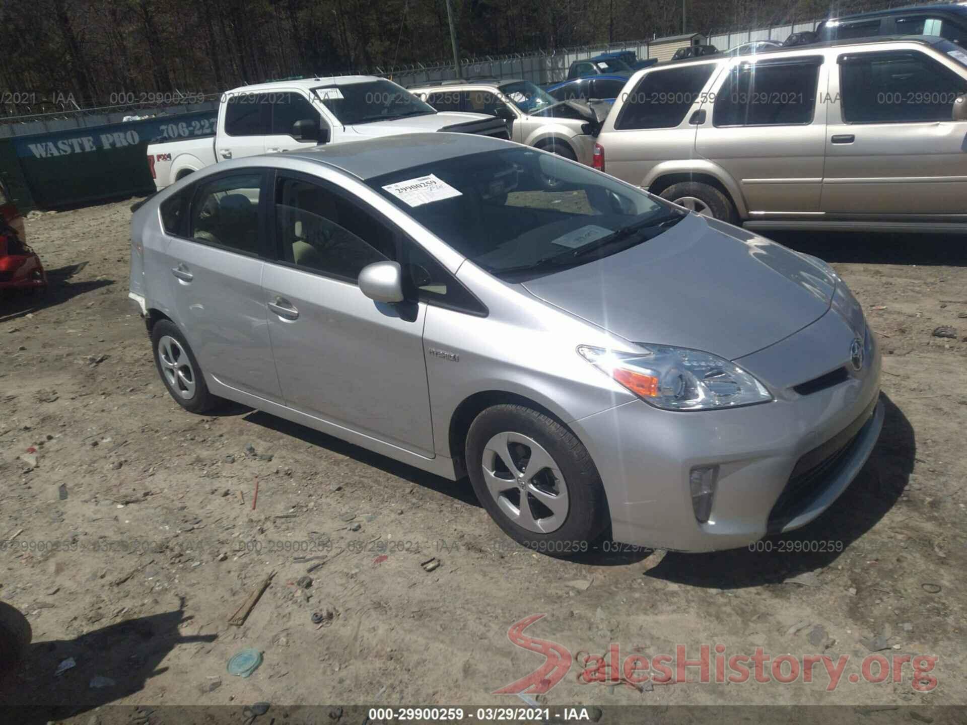 JTDKN3DU0F1994807 2015 TOYOTA PRIUS