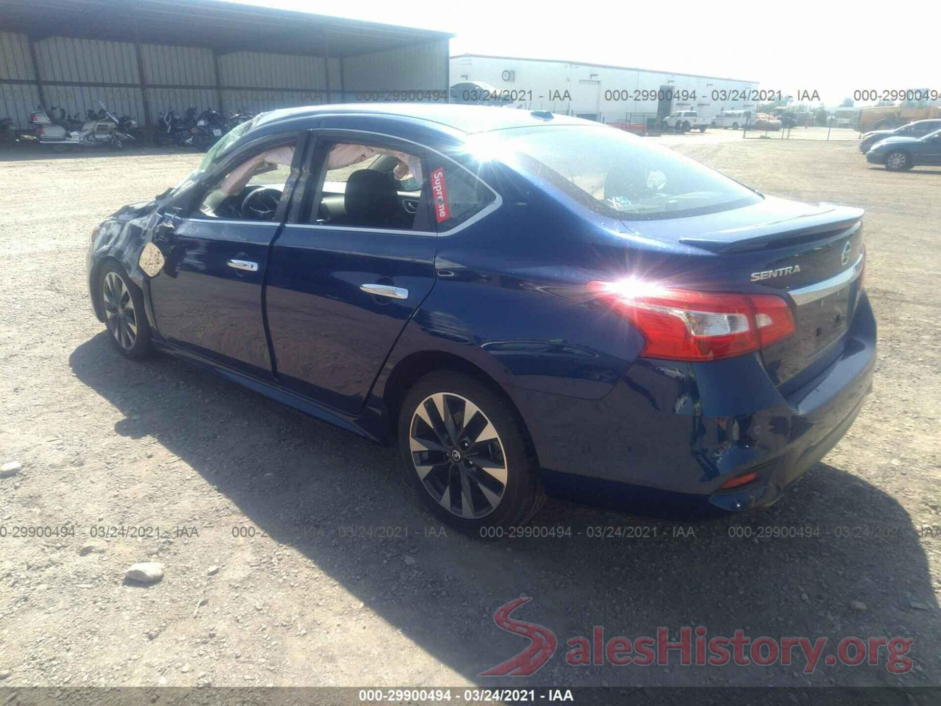 3N1AB7AP3KY206041 2019 NISSAN SENTRA