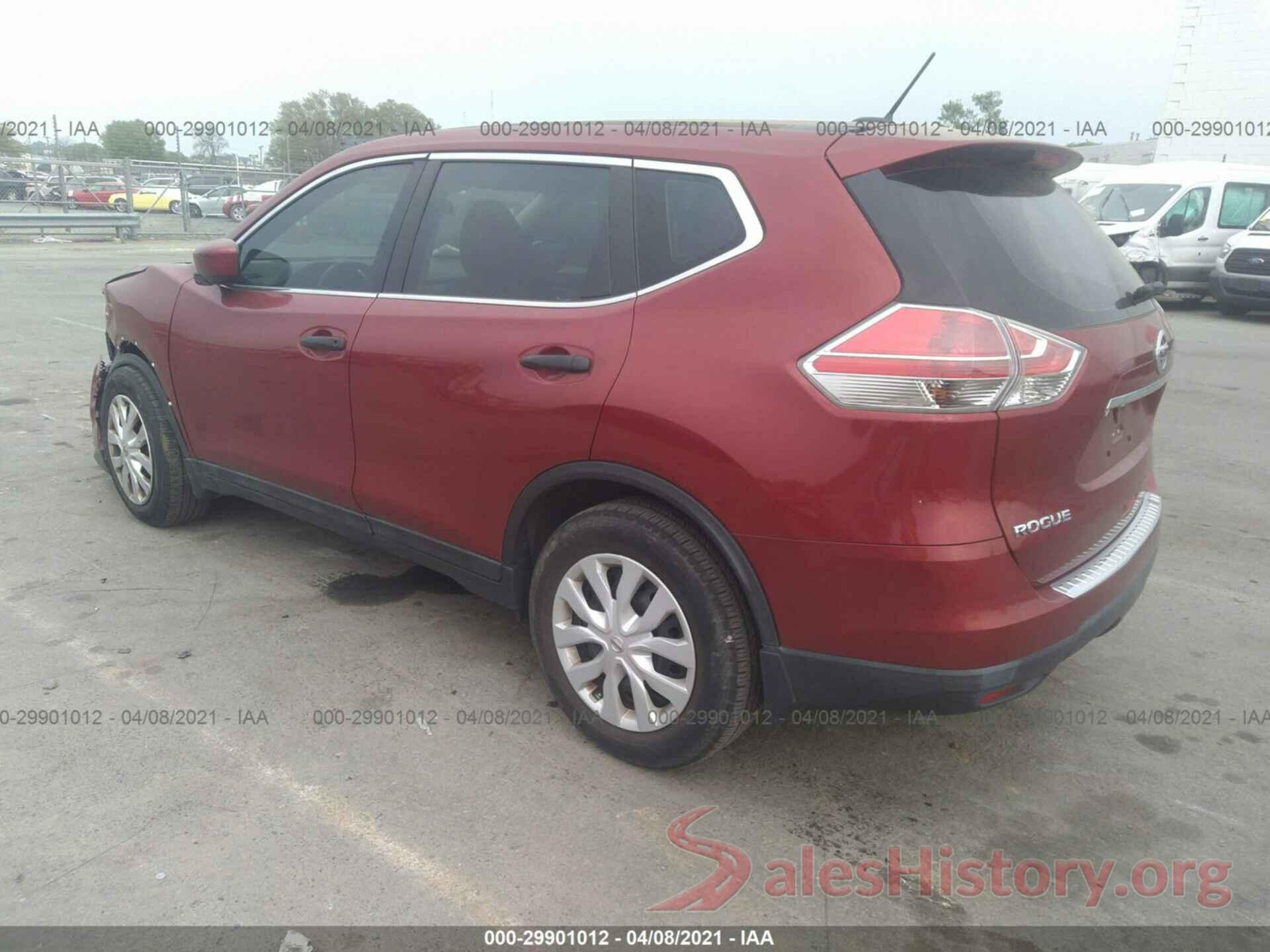 5N1AT2MT8GC897410 2016 NISSAN ROGUE