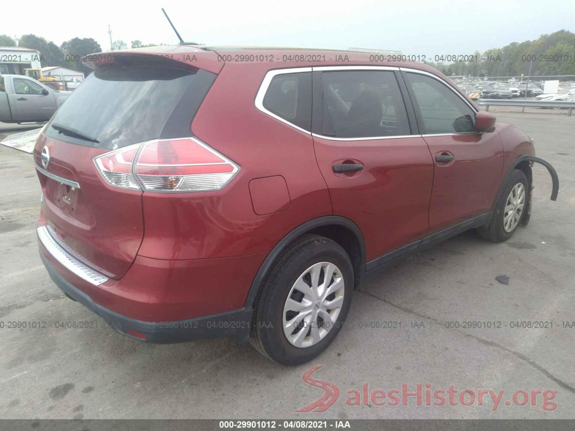 5N1AT2MT8GC897410 2016 NISSAN ROGUE