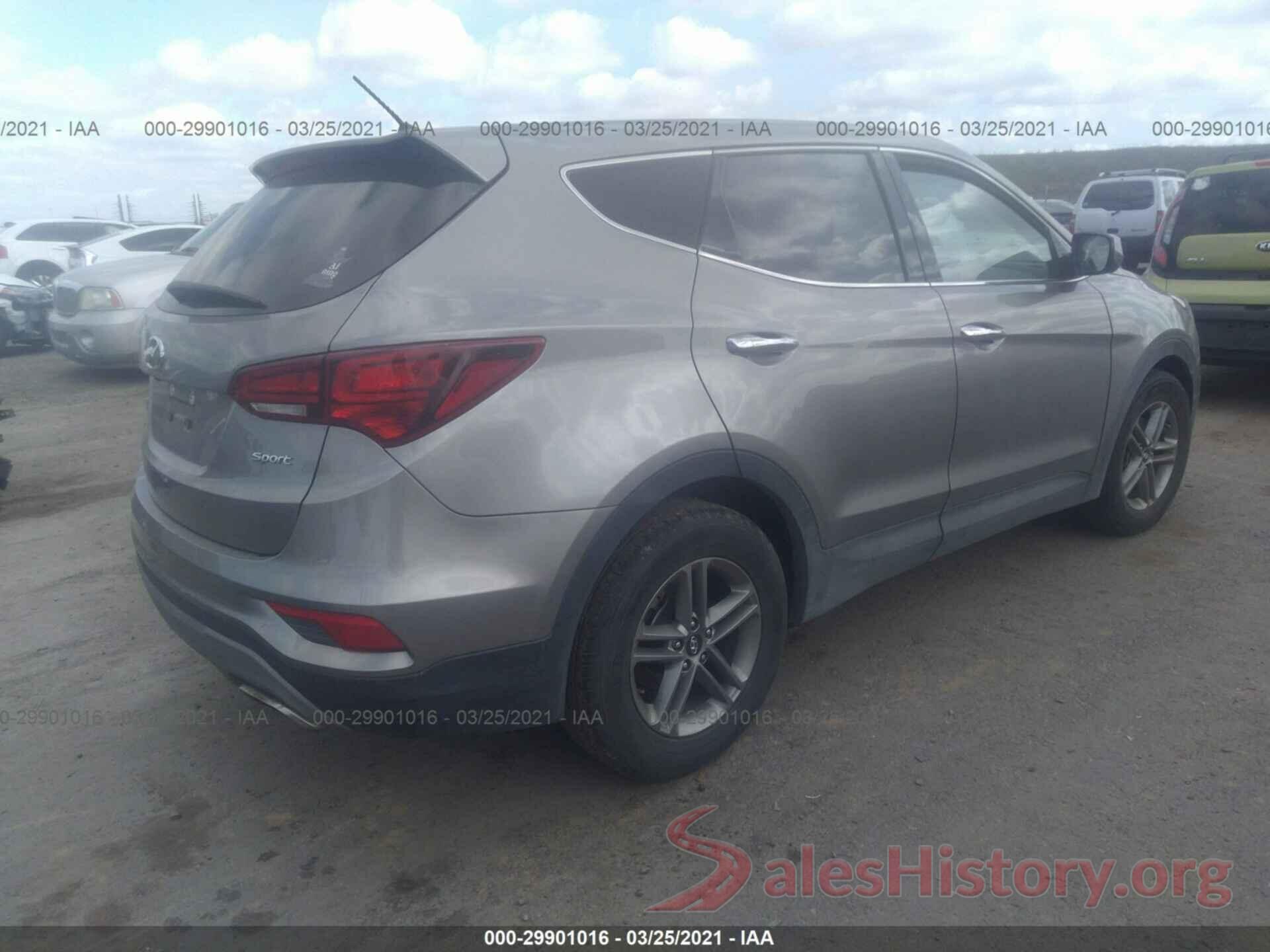 5NMZT3LB2JH095367 2018 HYUNDAI SANTA FE SPORT