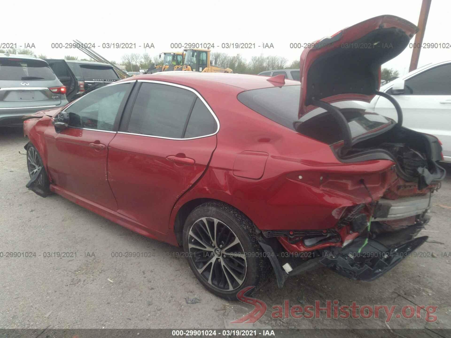 4T1B11HK0KU184123 2019 TOYOTA CAMRY