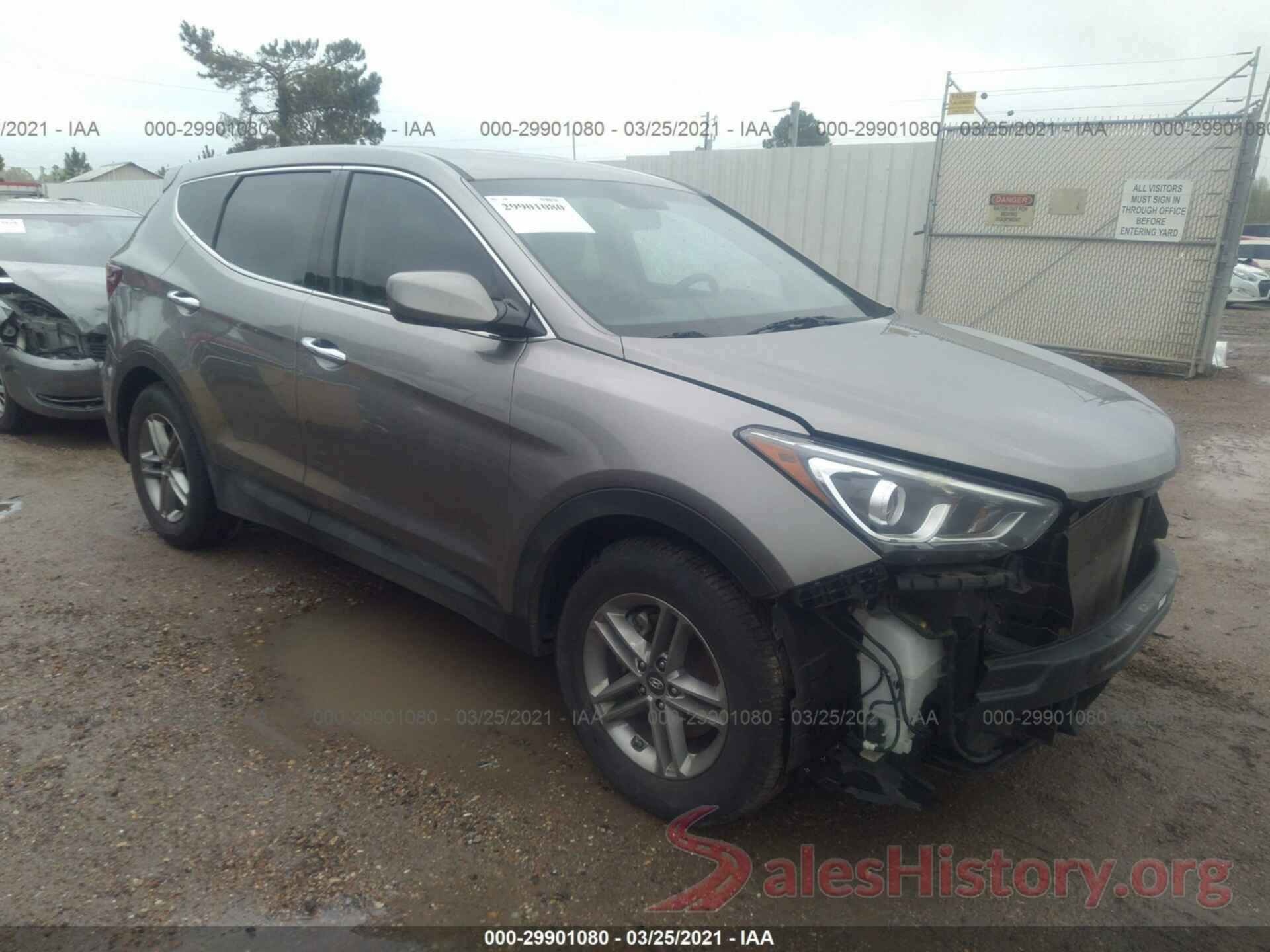 5XYZT3LB7JG569713 2018 HYUNDAI SANTA FE SPORT