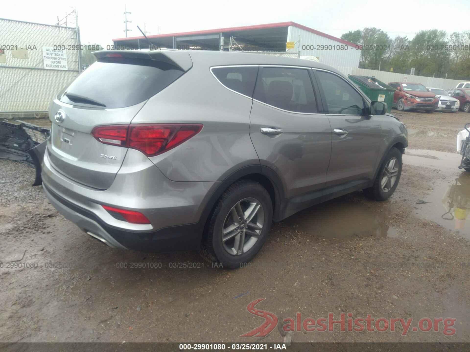 5XYZT3LB7JG569713 2018 HYUNDAI SANTA FE SPORT