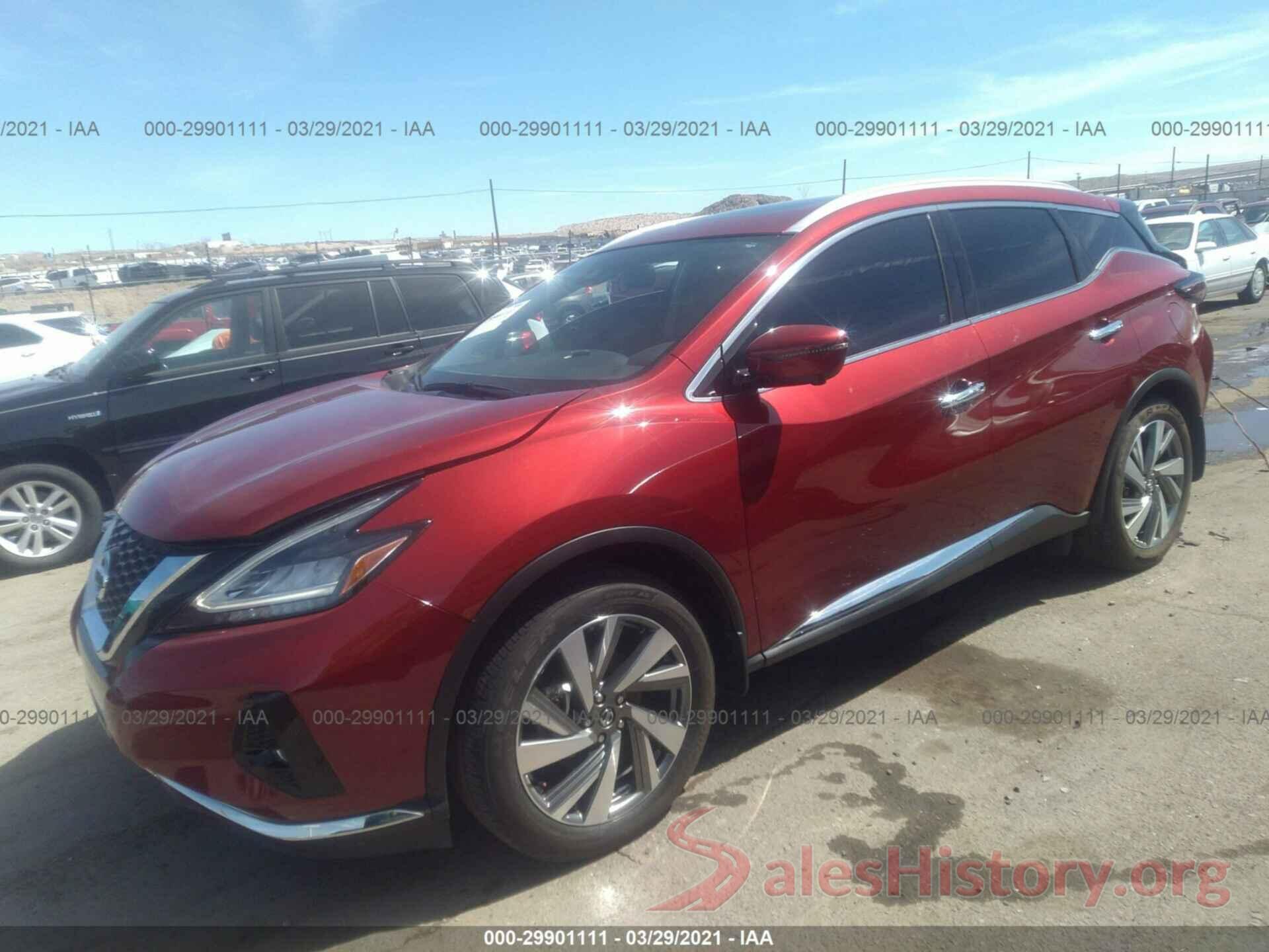 5N1AZ2CSXLN112567 2020 NISSAN MURANO