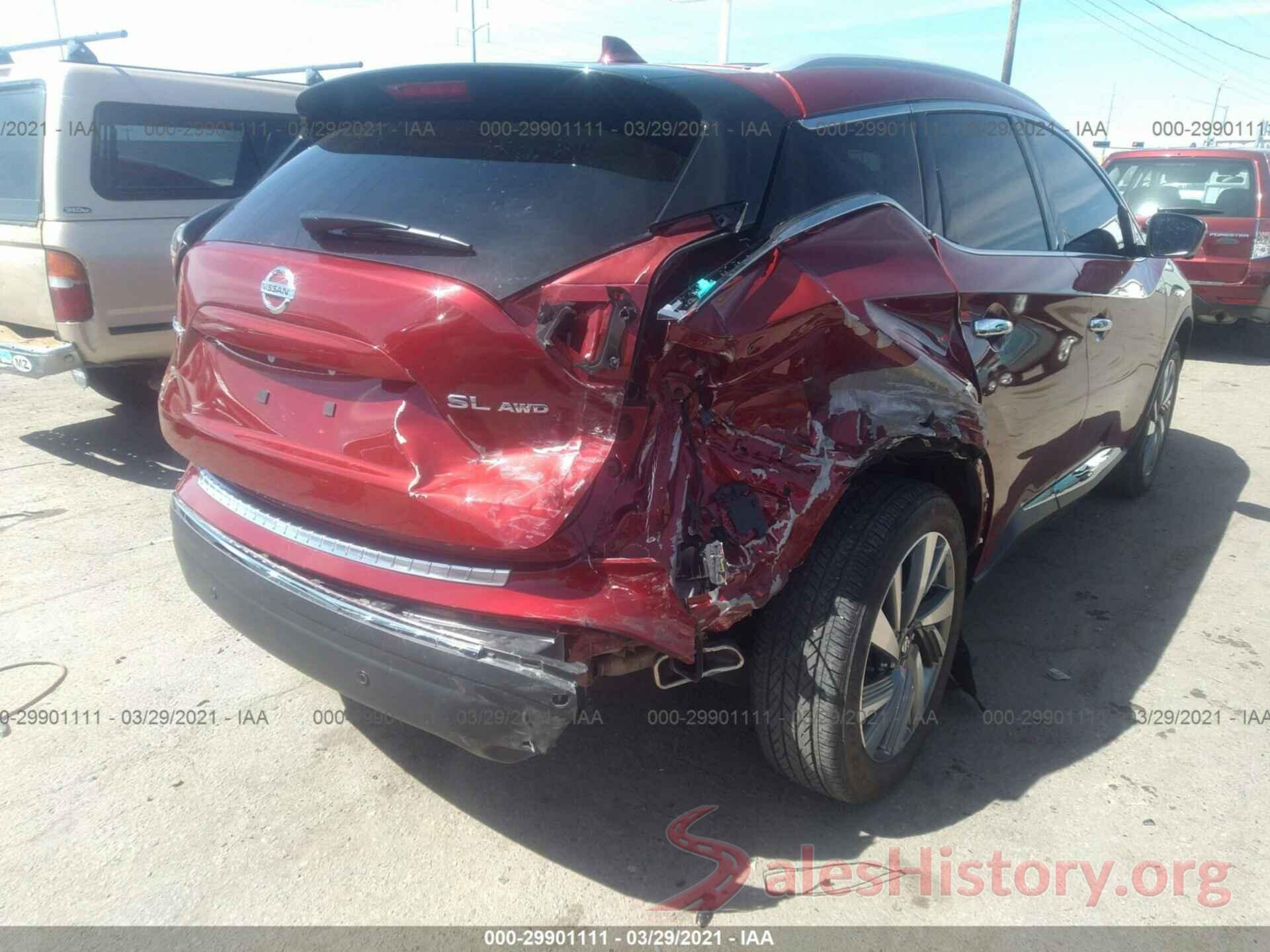 5N1AZ2CSXLN112567 2020 NISSAN MURANO