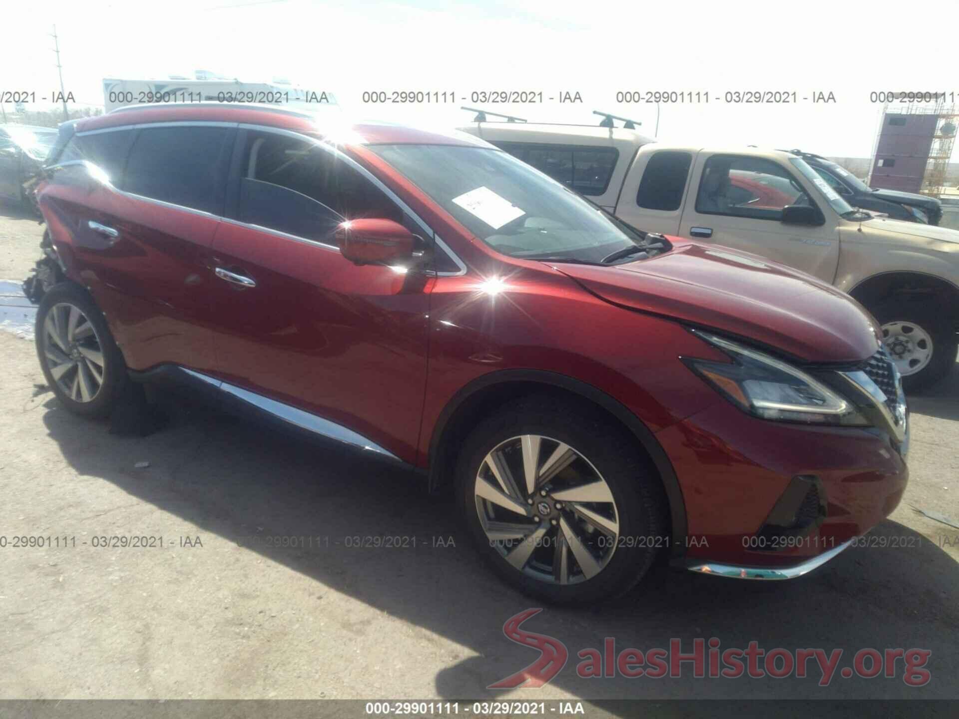 5N1AZ2CSXLN112567 2020 NISSAN MURANO