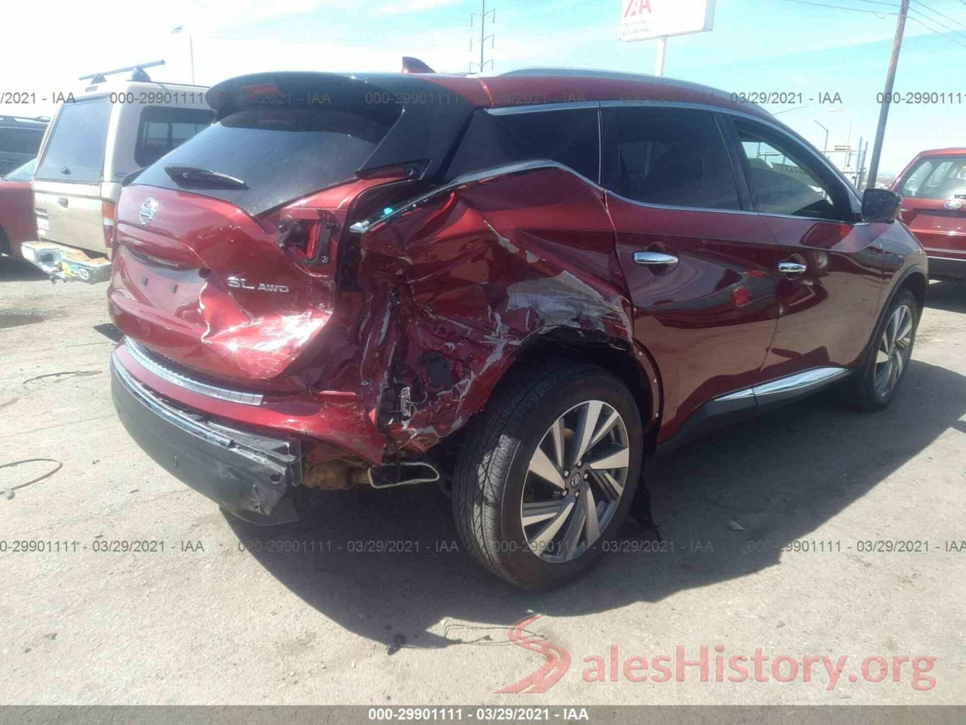 5N1AZ2CSXLN112567 2020 NISSAN MURANO