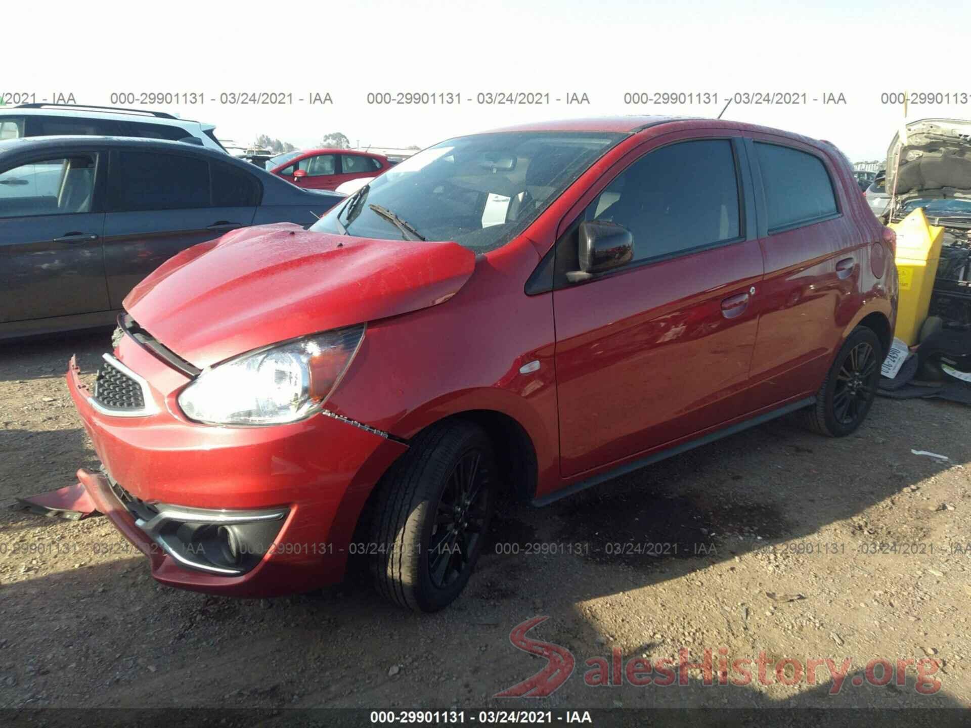 ML32A5HJ5KH007372 2019 MITSUBISHI MIRAGE