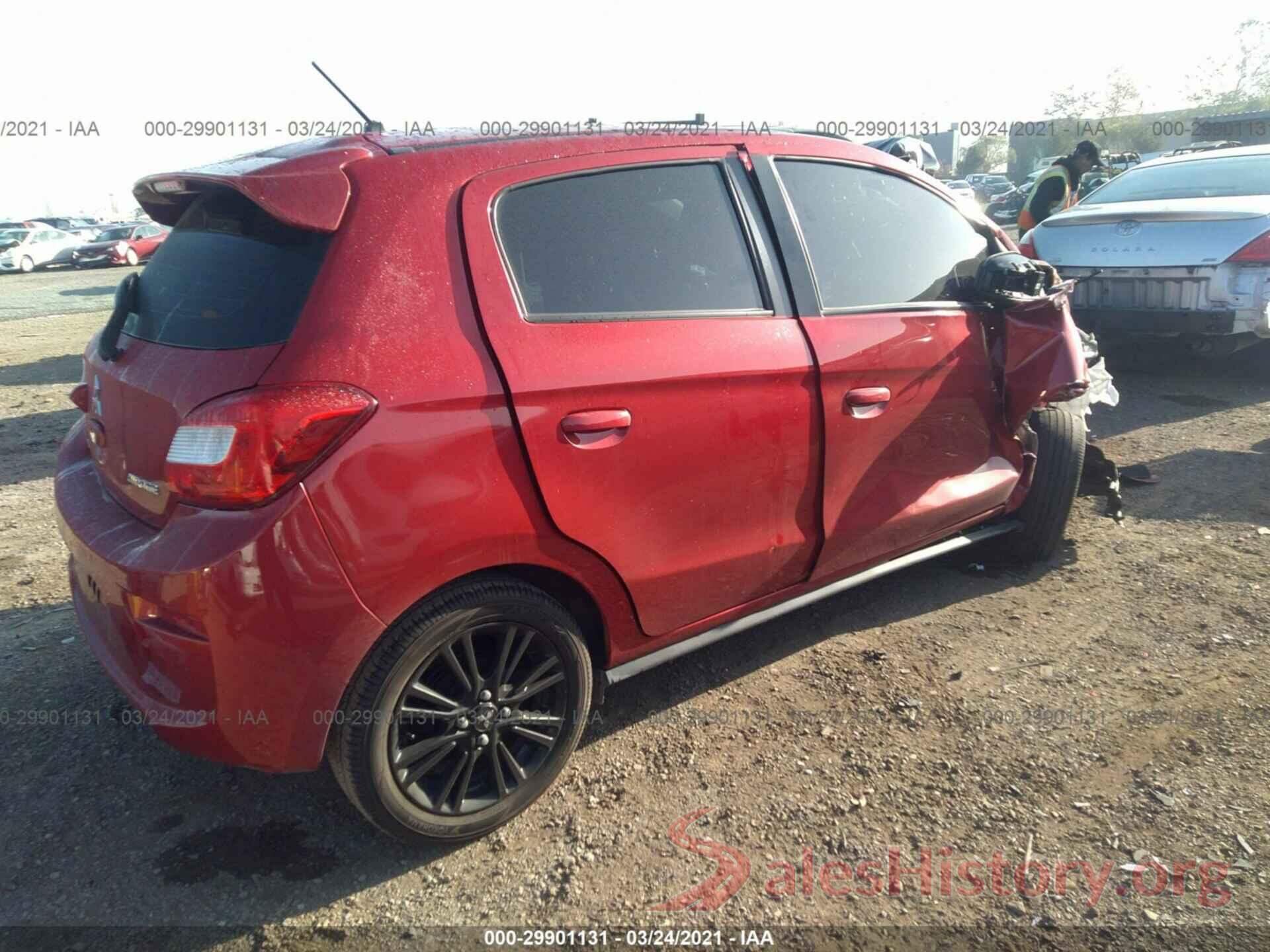 ML32A5HJ5KH007372 2019 MITSUBISHI MIRAGE