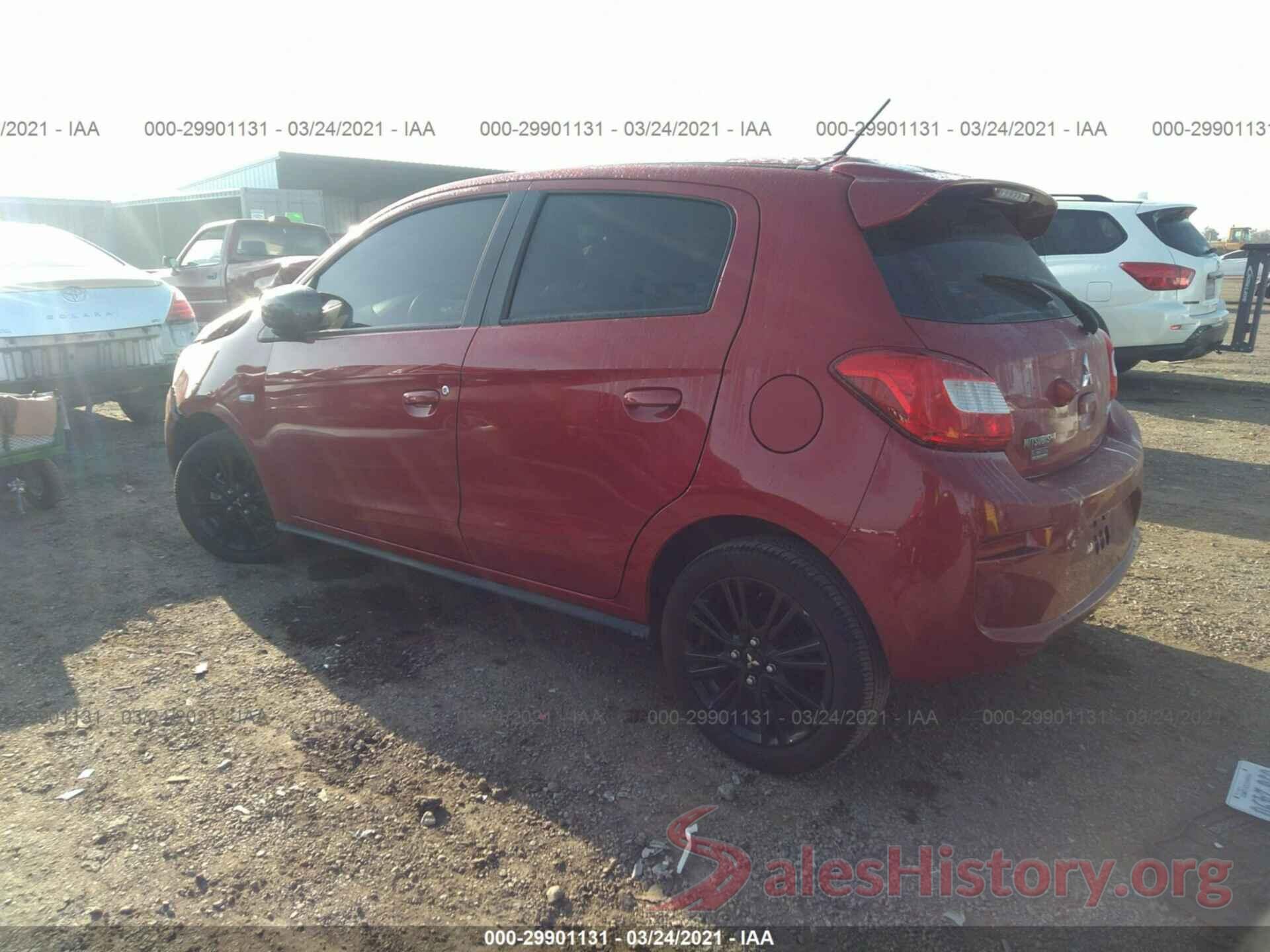 ML32A5HJ5KH007372 2019 MITSUBISHI MIRAGE