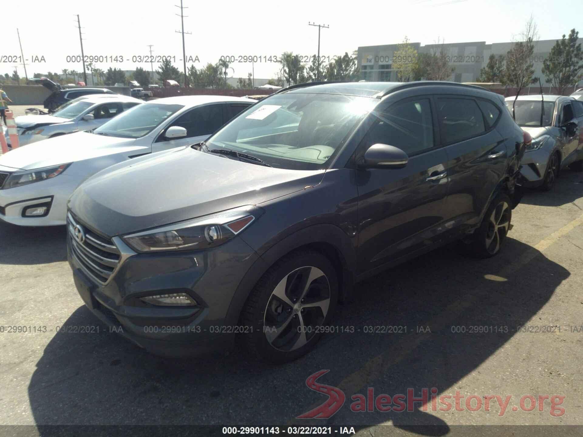 KM8J33A20GU058489 2016 HYUNDAI TUCSON