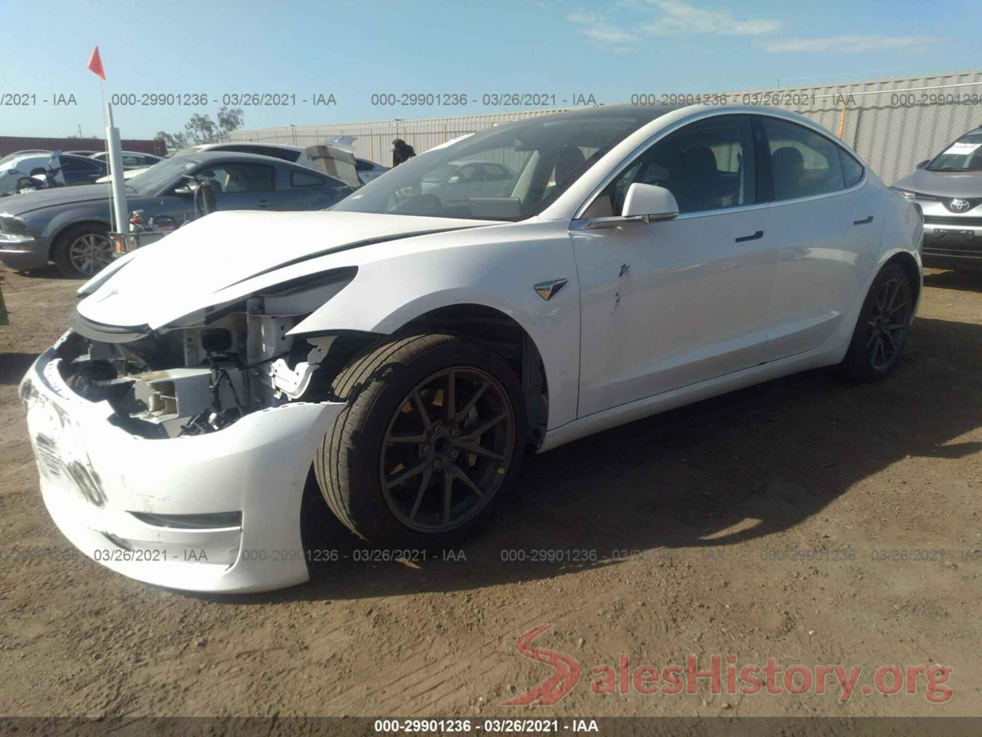 5YJ3E1EA5LF633119 2020 TESLA MODEL 3