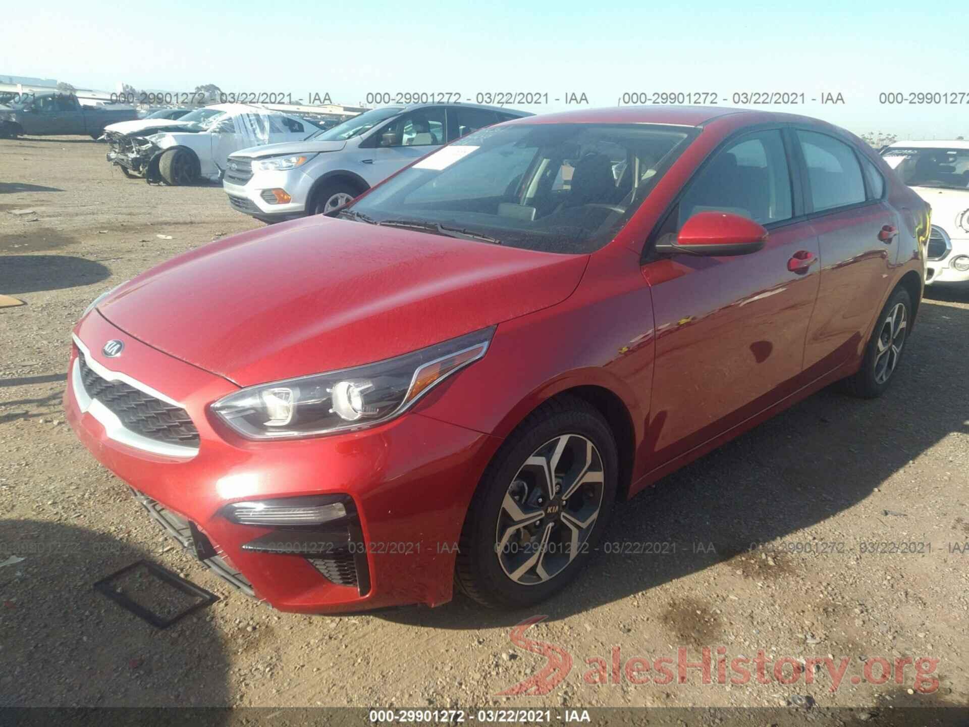 3KPF24AD8KE017359 2019 KIA FORTE