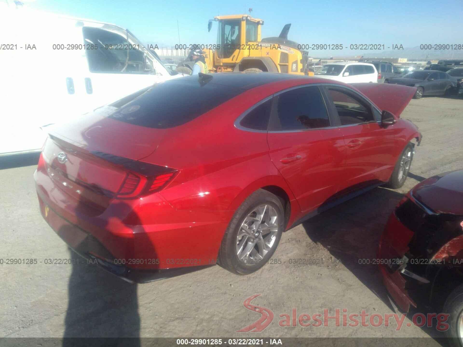 5NPEF4JA1LH014614 2020 HYUNDAI SONATA