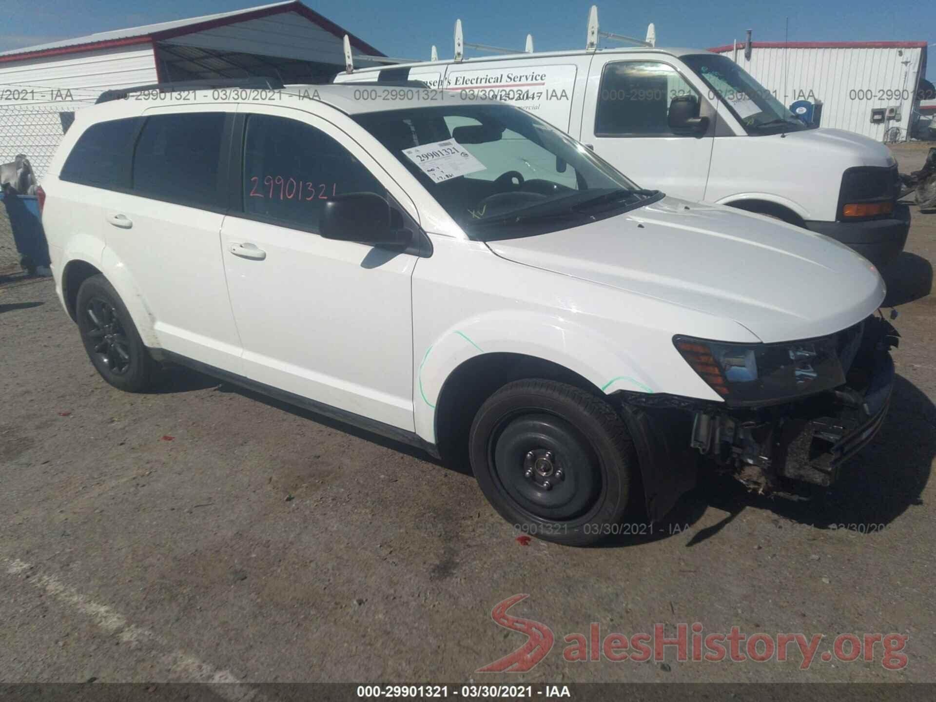 3C4PDCAB2LT226181 2020 DODGE JOURNEY